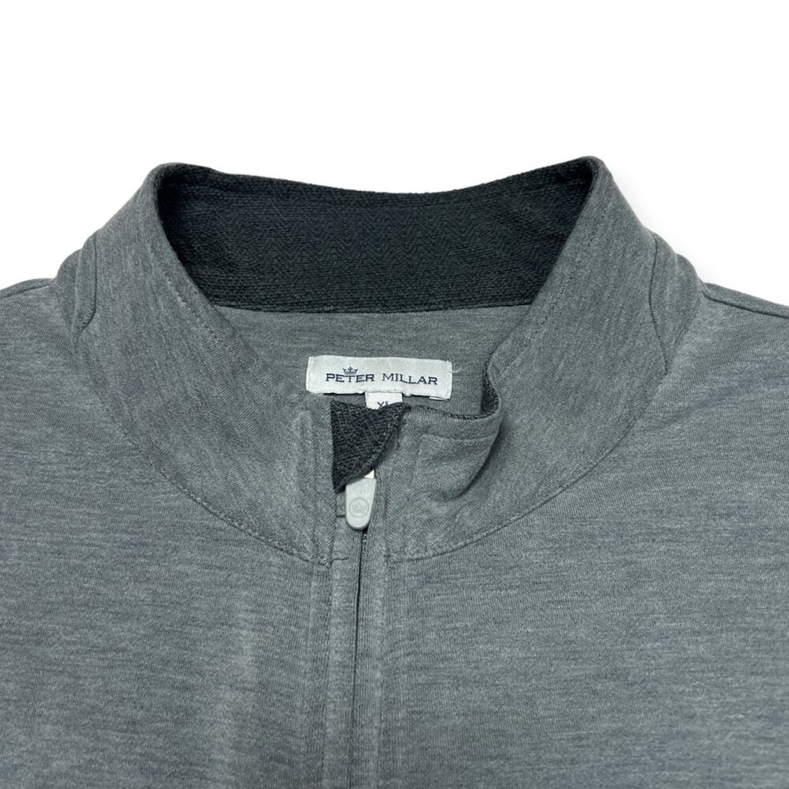 Peter Millar Peter Millar Golf Vest Gray XL Full Zip Fleece Size US XL / EU 56 / 4 - 11 Thumbnail