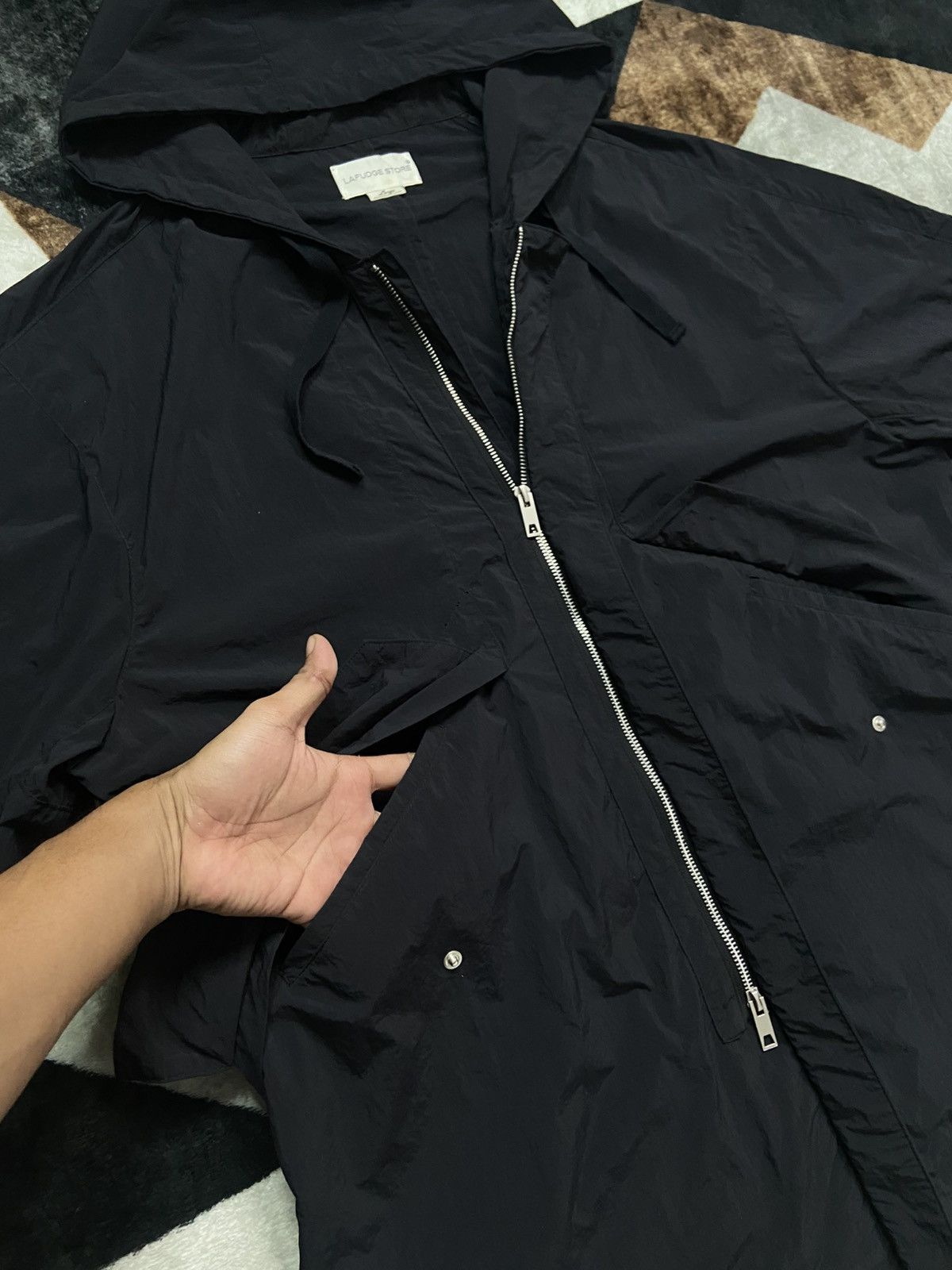 Japanese Brand Lafudge Store Utility Lighweight Parka Multipocket Jacket Size US L / EU 52-54 / 3 - 4 Thumbnail