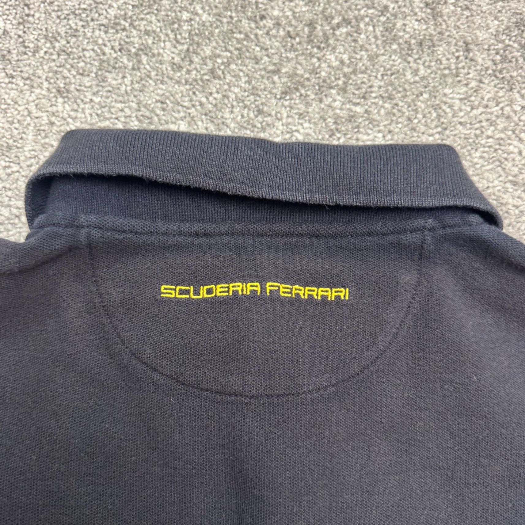 Ferrari Scuderia Ferrari Polo Shirt Mens XL Black Short Sleeve Logo Racing Cars Size US XL / EU 56 / 4 - 4 Thumbnail