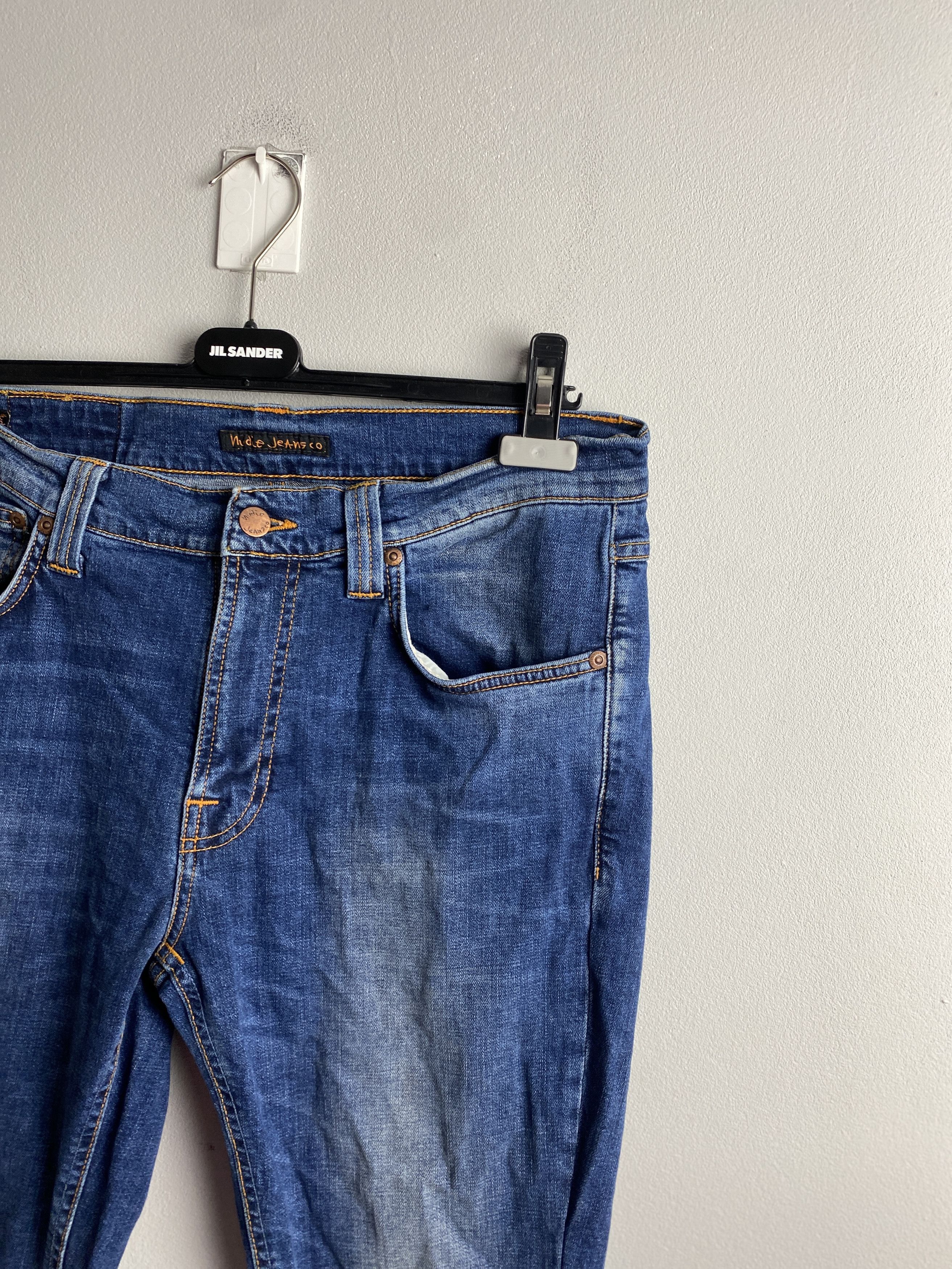 Nudie Jeans Nudie Jeans Lean Dean denim jeans pants Size US 33 - 3 Thumbnail