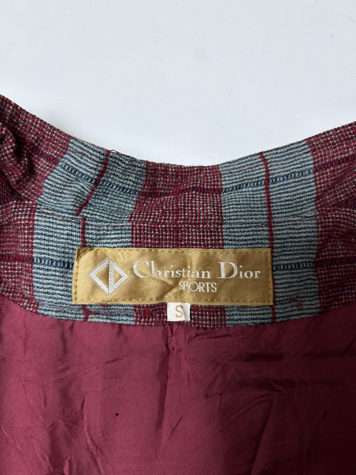 Christian Dior Monsieur × Vintage VINTAGE CHRISTIAN DIOR SPORT WOOL BUTTON JACKET Size S / US 4 / IT 40 - 7 Thumbnail