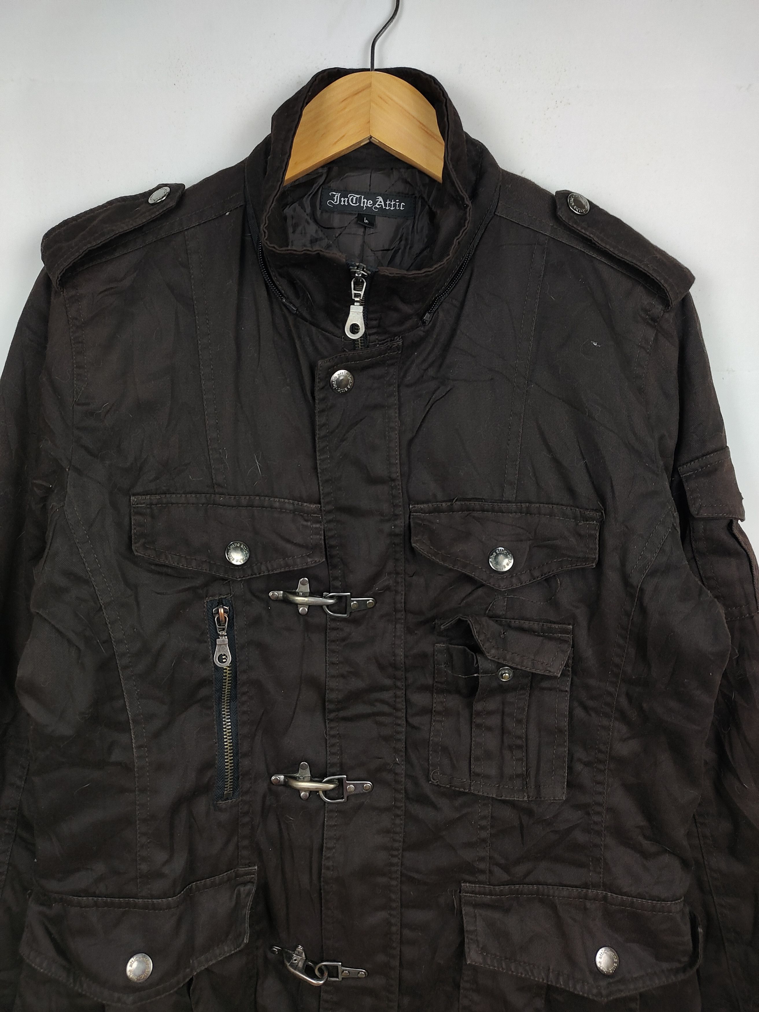 In The Attic In The Attic Tactical Multipocket Buckle Jacket Size US L / EU 52-54 / 3 - 2 Thumbnail