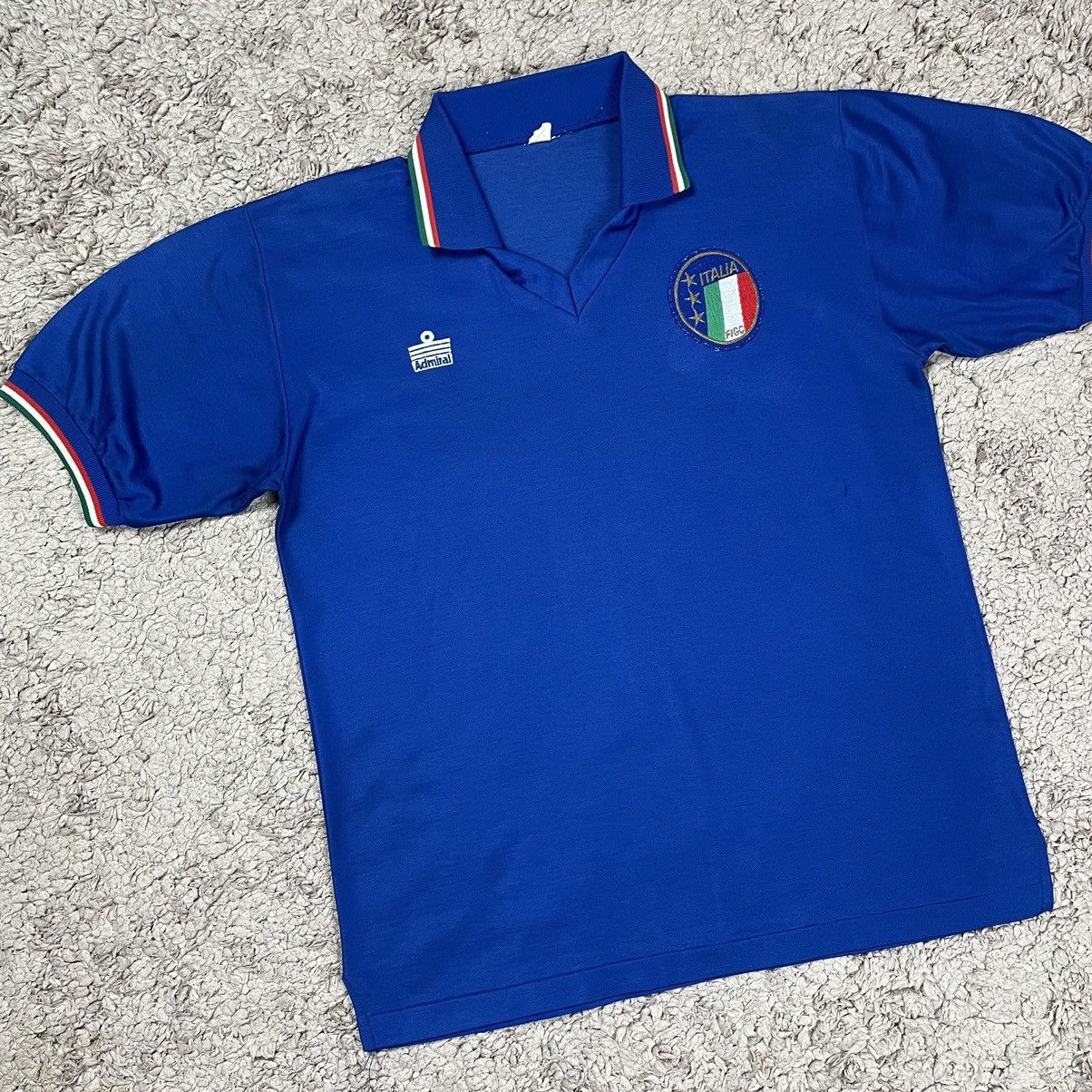 Vintage ‼️RARE‼️ Vintage 80s Admiral Italy Home Jersey Size US M / EU 48-50 / 2 - 3 Thumbnail