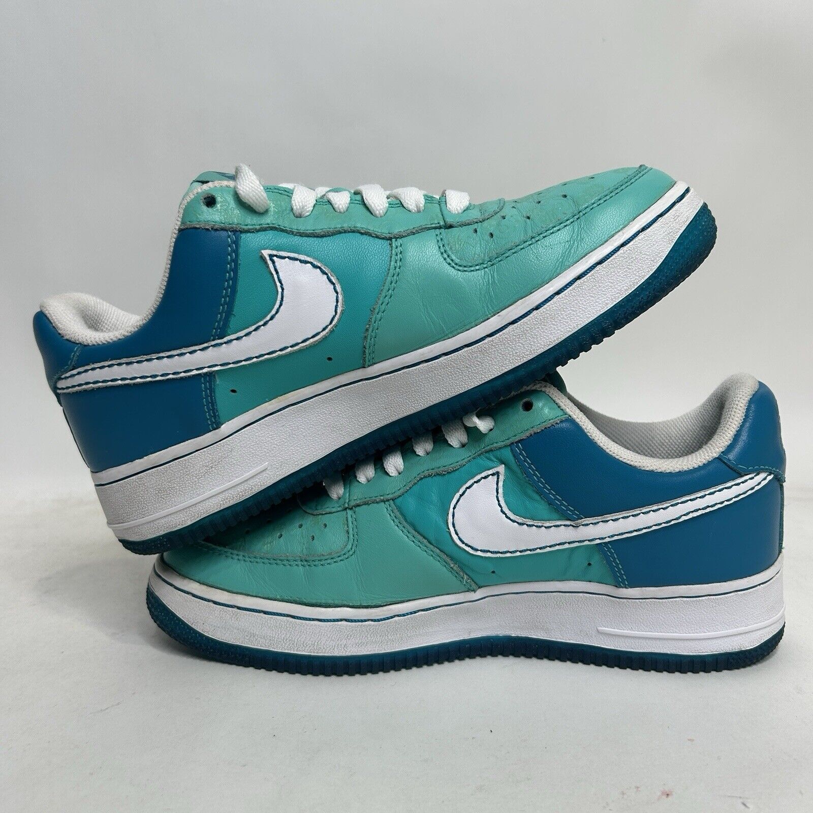 Nike Nike Air Force 1 07’ WMNS “Azure Teal Tropical” 2024 Size US 7.5 / IT 37.5 - 3 Thumbnail