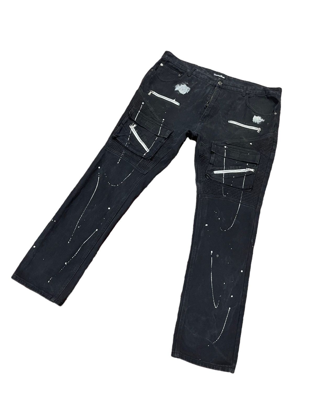 If Six Was Nine × Japanese Brand × Le Grande Bleu (L.G.B.) Diamond Stash Japanese Brand Jeans Size US 43 - 3 Thumbnail