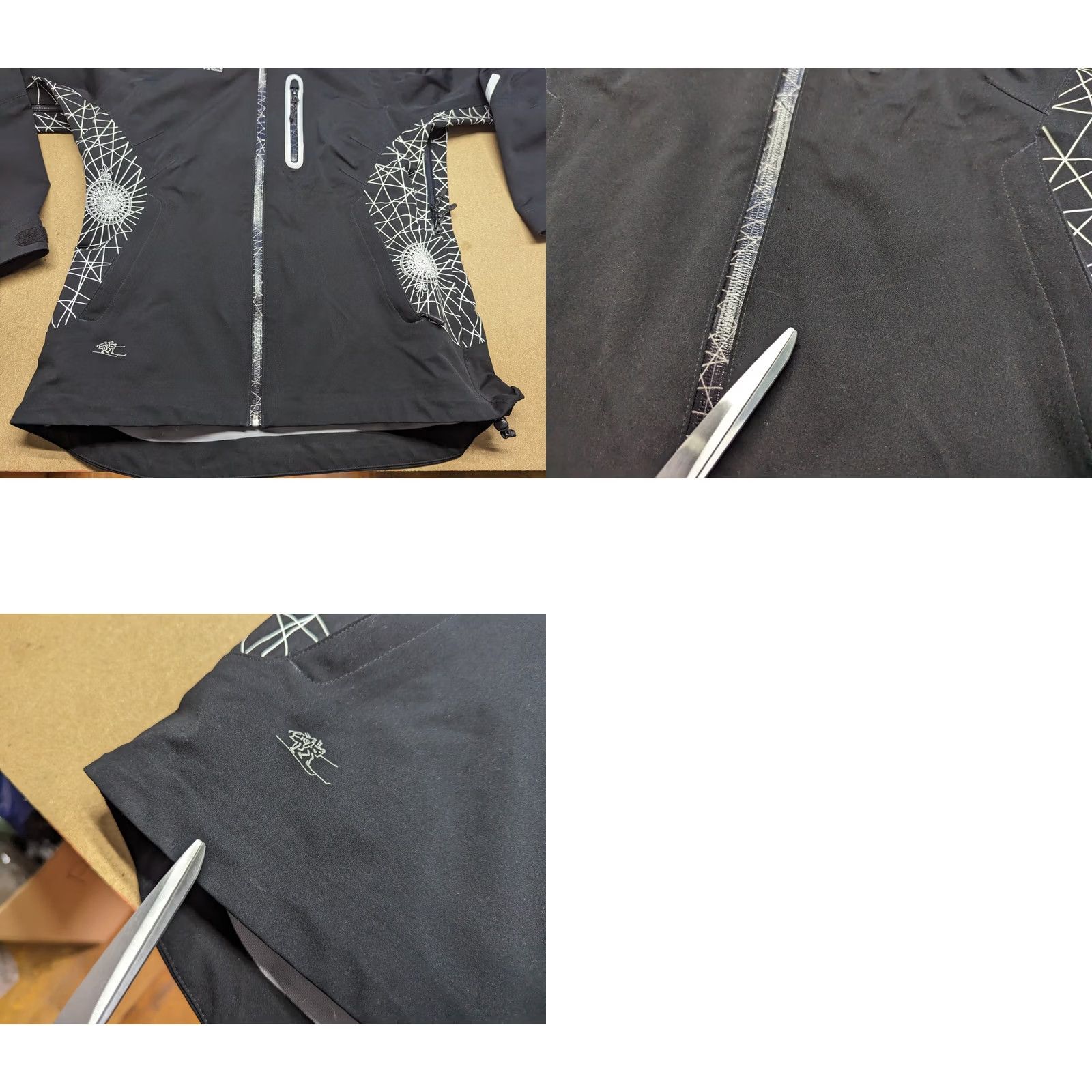 Ecco Bergans of Norway RAULAND Womens Jacket L Dermizax RECCO Ski Outdoor Mountain Size L / US 10 / IT 46 - 9 Thumbnail
