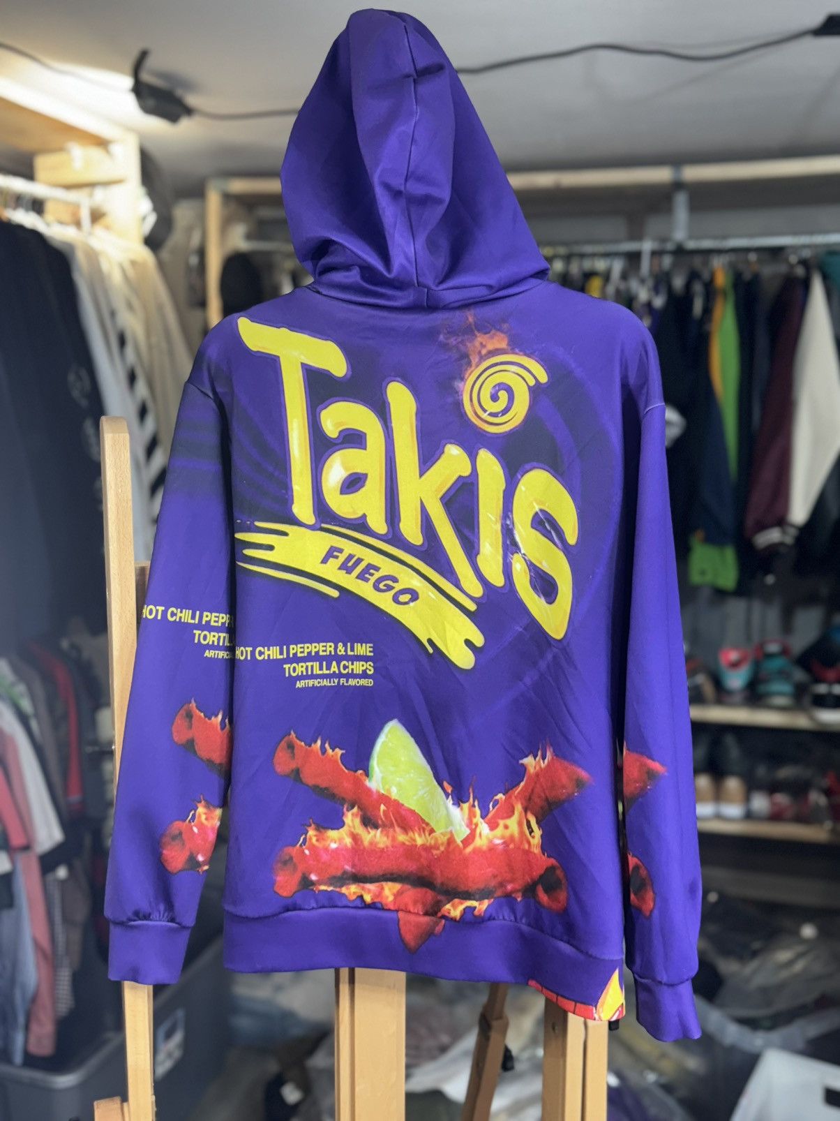 Japanese Brand × Vintage 🔥 OG TAKIS FUEGO 🔥 Size US S / EU 44-46 / 1 - 2 Thumbnail
