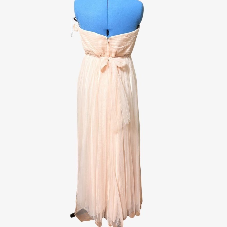 Other NEW Jenny Yoo Annabelle Gown Maxi Dress 18 Blush Pink Prom F Size XXL / US 16-18 / IT 52-54 - 6 Thumbnail