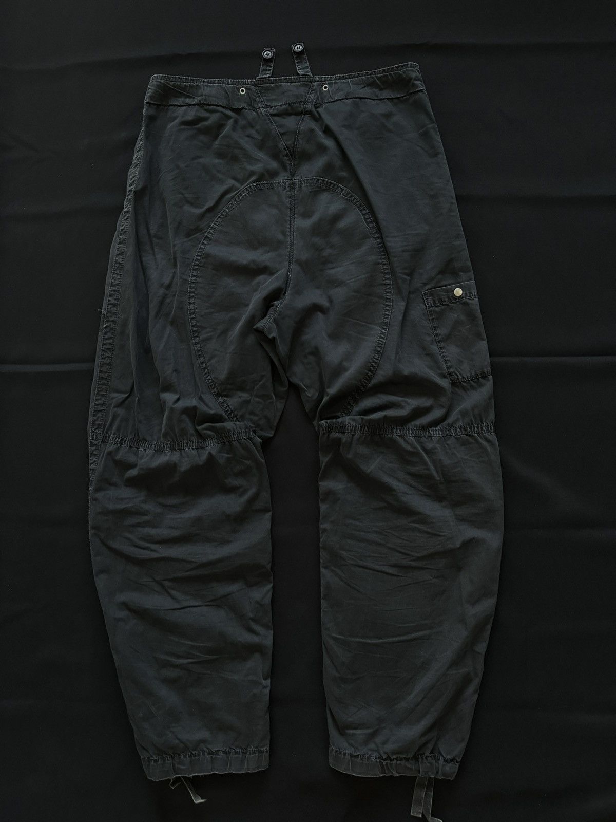 Prada Archive Prada Sport Cotton Cargo Multi zipped pants Size US 34 / EU 50 - 2 Thumbnail