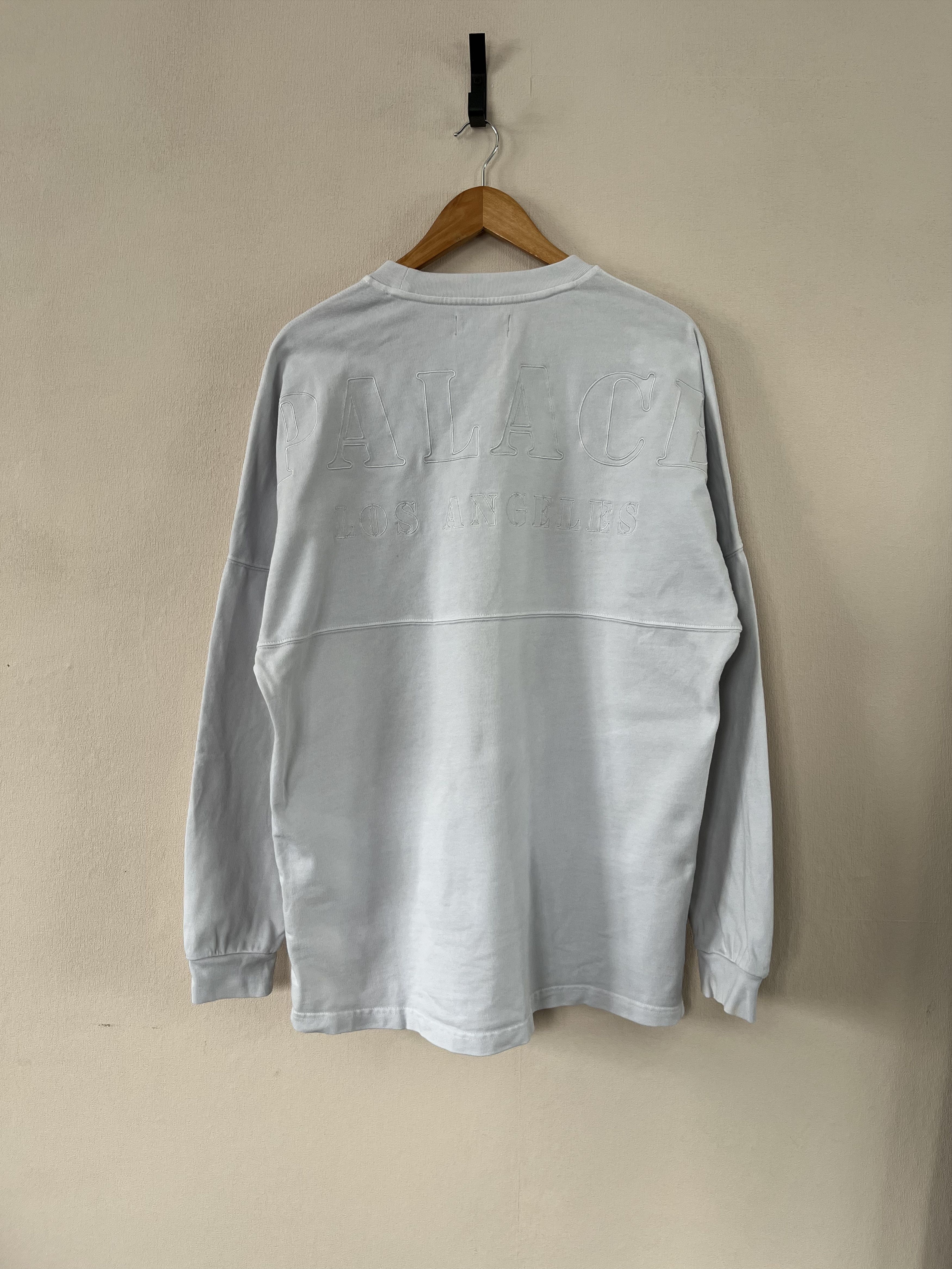 Palace Palace New York Shop Drop Shoulder Long Sleeve Shirt Size US L / EU 52-54 / 3 - 1 Thumbnail