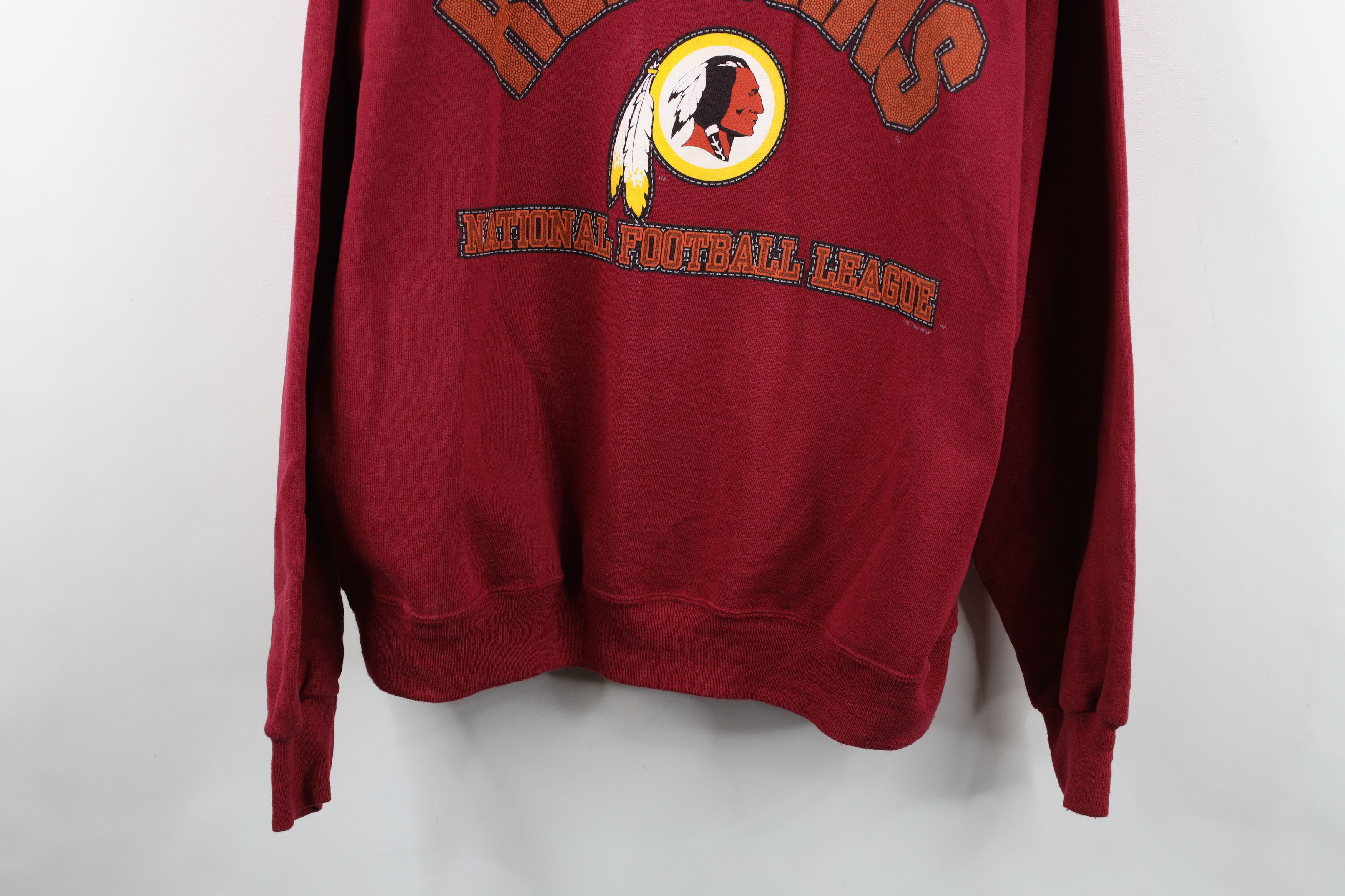 Vintage Vintage 90s Spell Washington Redskins Football Sweatshirt Size US XL / EU 56 / 4 - 3 Thumbnail
