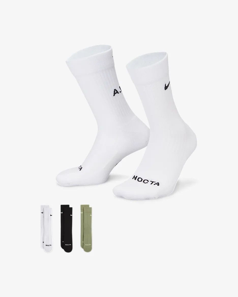 NOCTA × Nike Crew Socks Size ONE SIZE - 1 Thumbnail