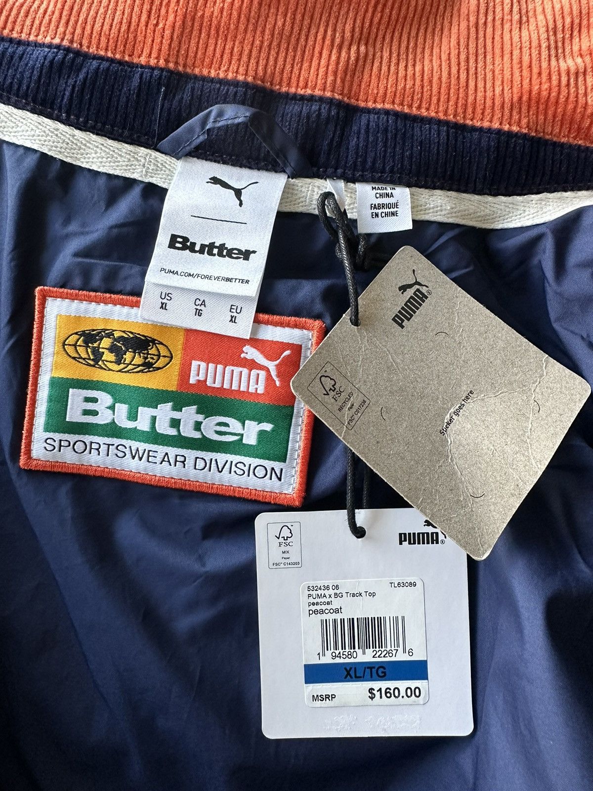 Butter Goods × Puma Super Rare Brand New Butter Goods x Puma Corduroy Jacket Size US XL / EU 56 / 4 - 4 Thumbnail