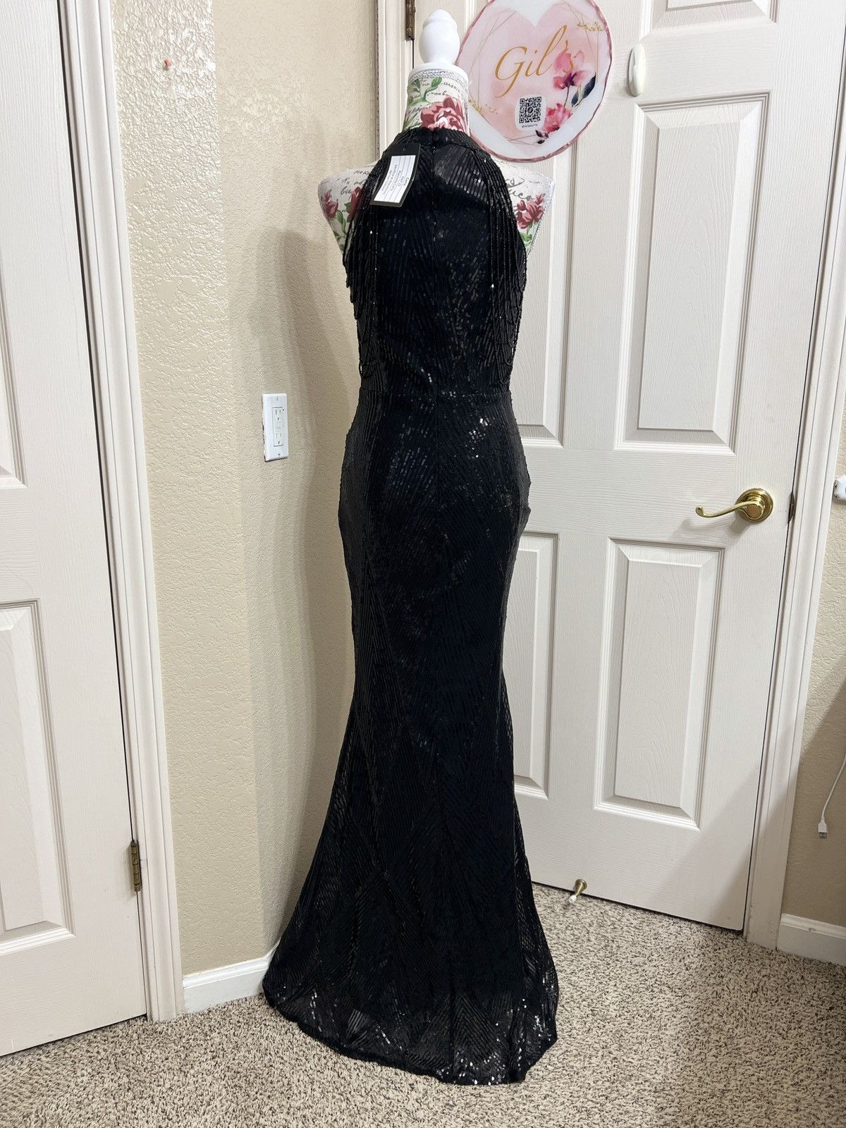 Other Mis Ord black prom sequin dress size M Size M / US 6-8 / IT 42-44 - 4 Thumbnail