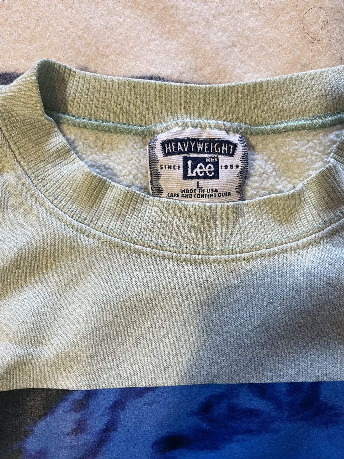 Lee 1990s Twin Peaks sweatshirt by Lee heavy weight Size US L / EU 52-54 / 3 - 2 Thumbnail