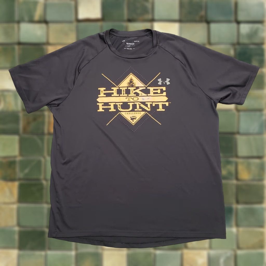 Under Armour Under Armour Shirt Men L Black Tech Tee Performance Stretch Hike Hunt Gerber Shirts Black Tech Tee Men L Size US L / EU 52-54 / 3 - 1 Thumbnail