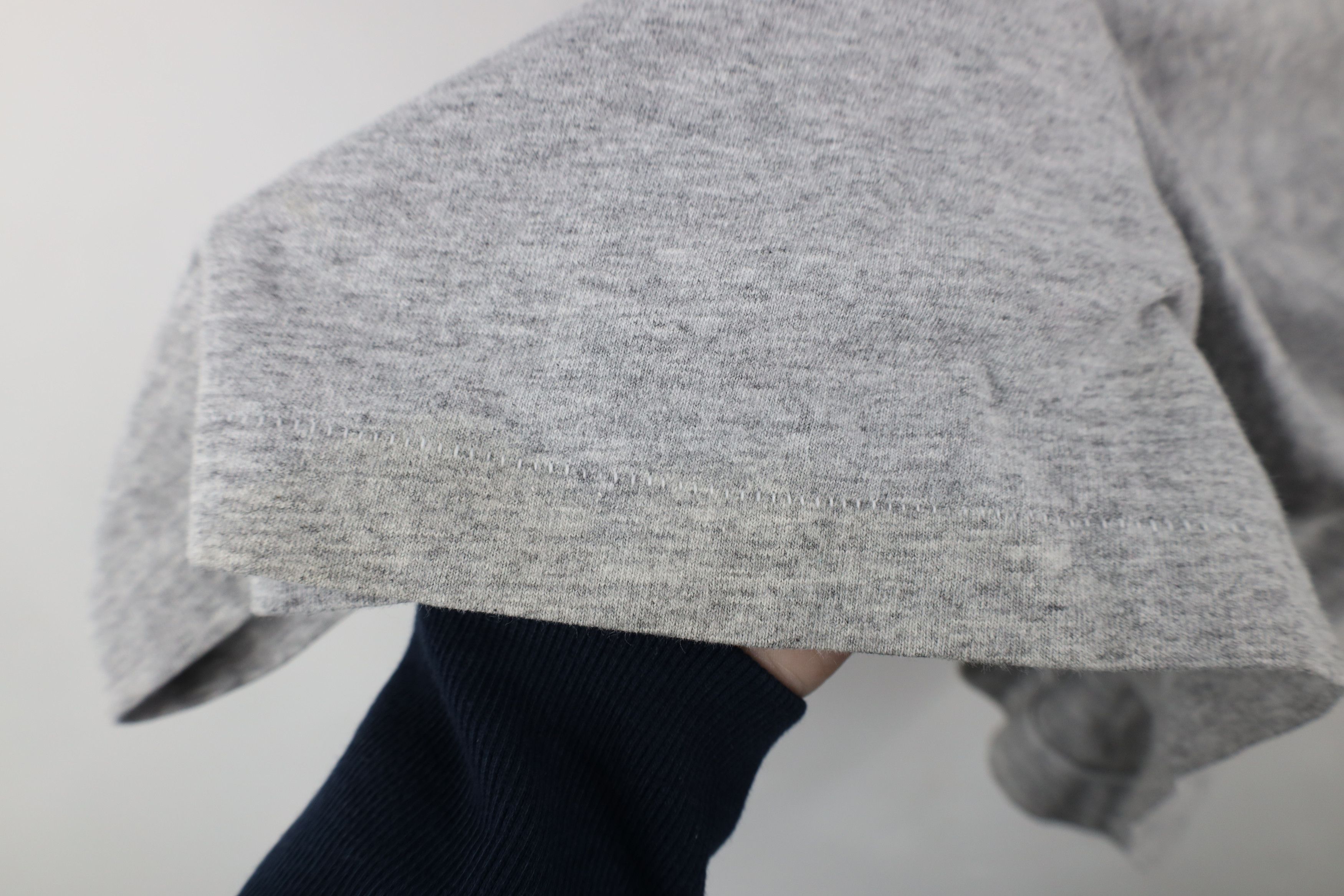 Vintage Vintage 90s Streetwear Heavyweight T-Shirt Heather Gray Size US XL / EU 56 / 4 - 6 Thumbnail