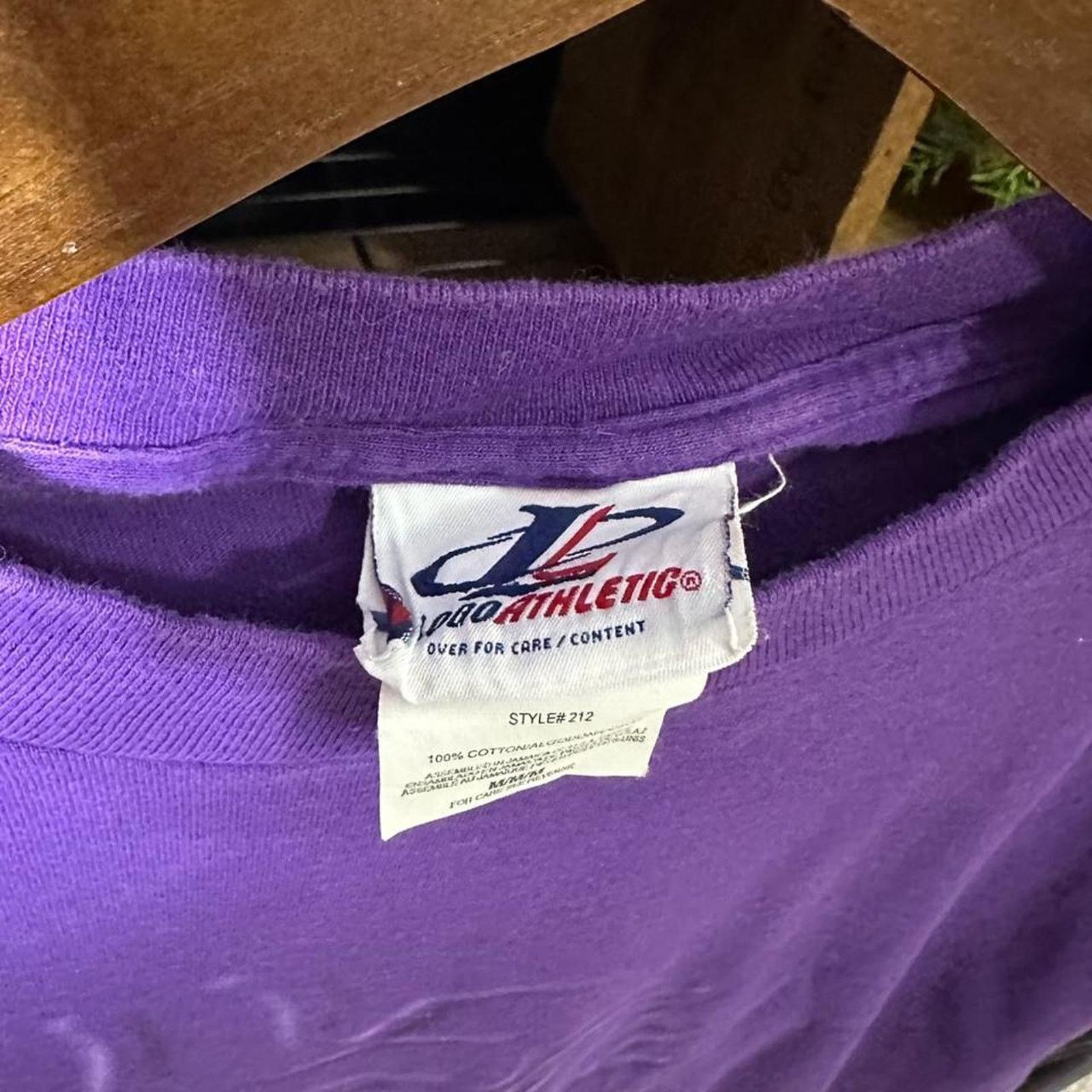 Logo Athletic Vintage 90s Logo Athletic Minnesota Vikings Tee Large Shirt Size US L / EU 52-54 / 3 - 3 Thumbnail