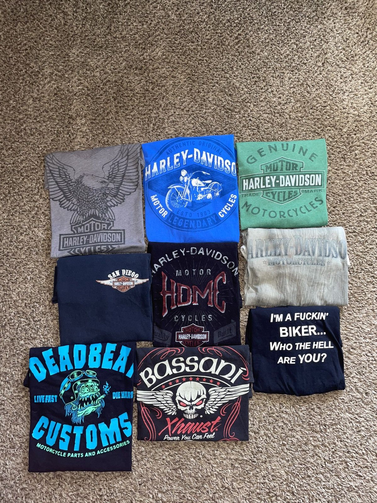Harley Davidson × Vintage Harley Davidson T-Shirt Lot Size US L / EU 52-54 / 3 - 1 Preview