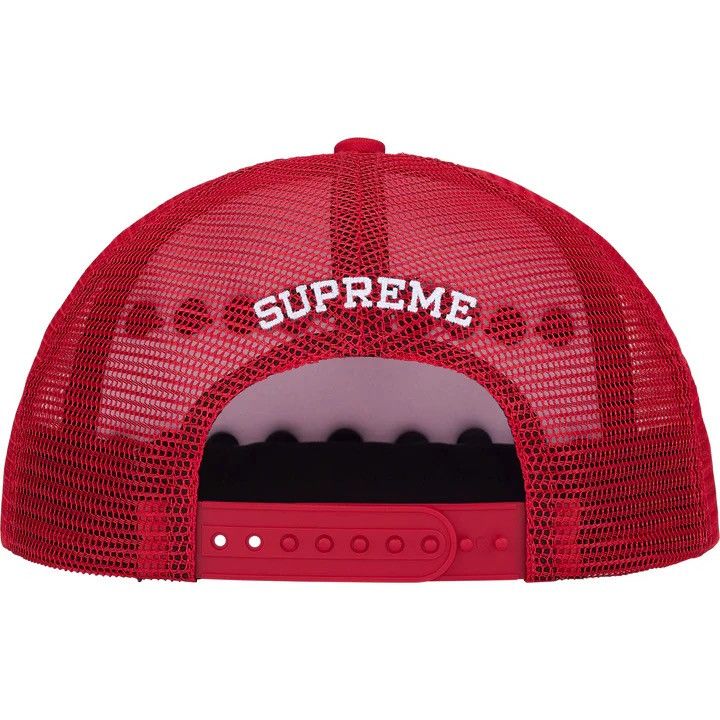 Supreme Supreme® “Moto Pins Mesh Back 5-Panel” Hat, Red (S/S 2026) Size ONE SIZE - 3 Thumbnail