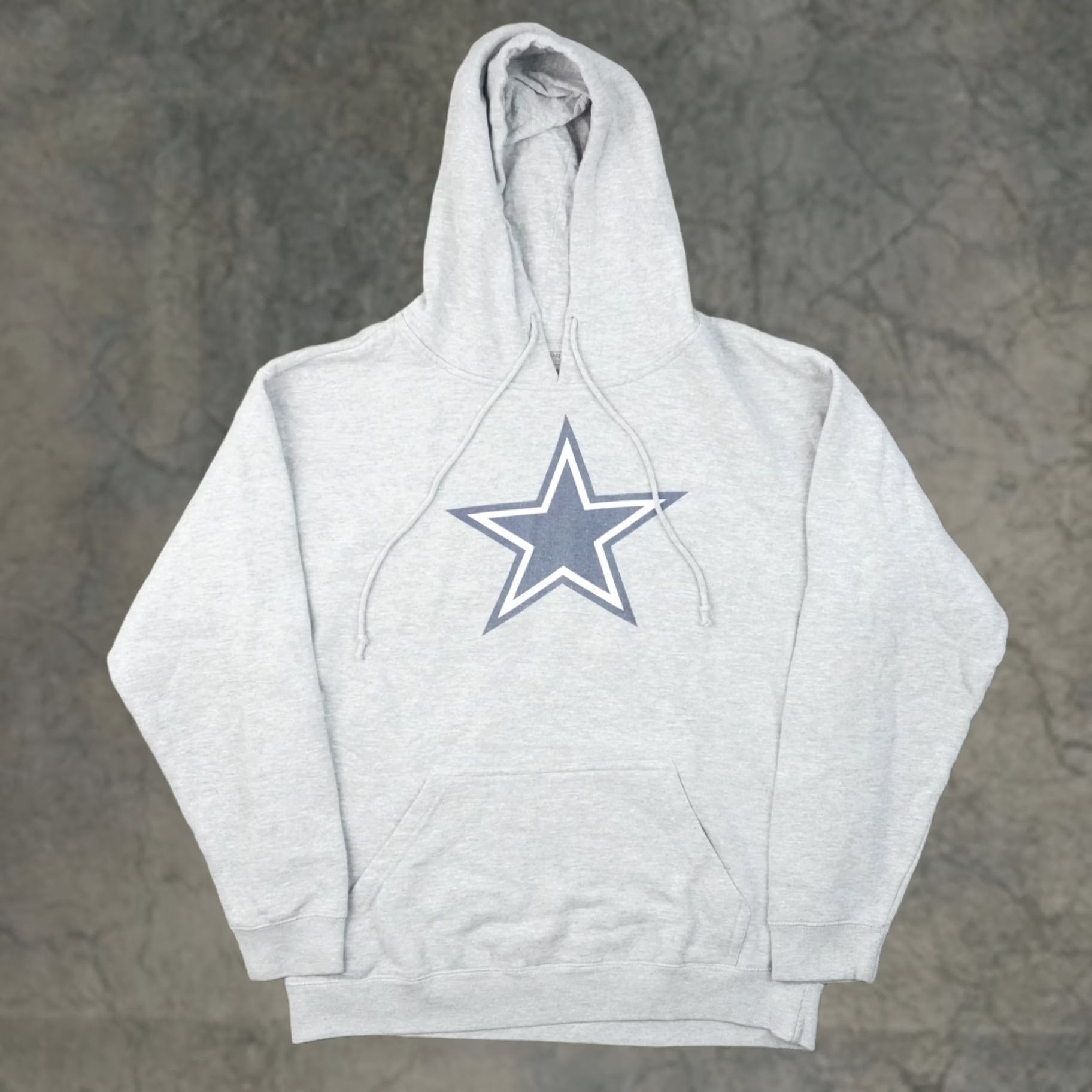 NFL NFL Pro Line Dallas Cowboys Mens Large Gray Long Sleeve Drawstring Hoodie Size US L / EU 52-54 / 3 - 1 Thumbnail