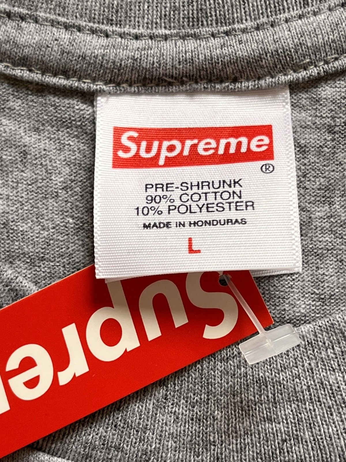Supreme L Supreme x Tyler the Creator phot tee Tshirt grey box logo Size US L / EU 52-54 / 3 - 5 Thumbnail