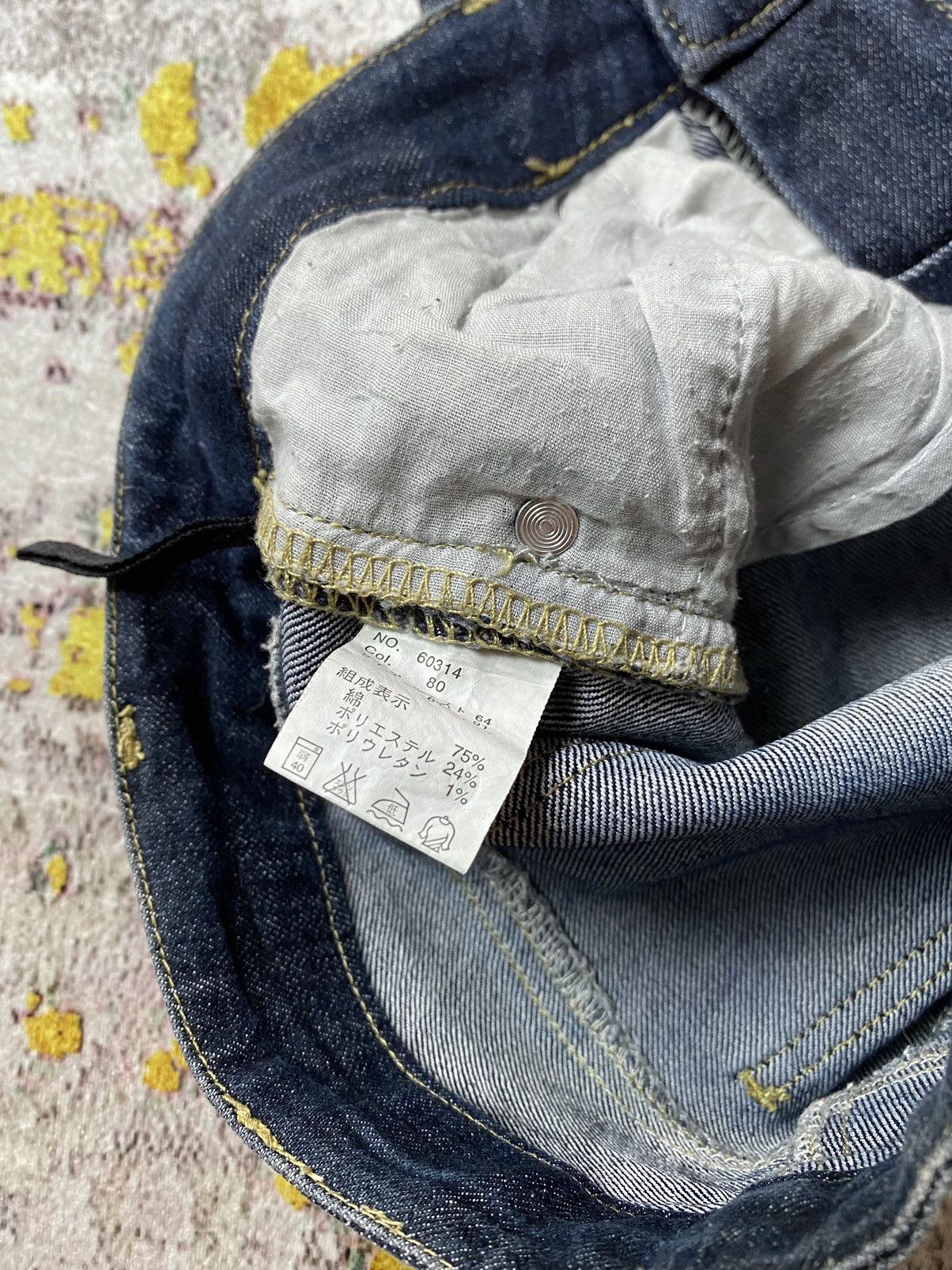If Six Was Nine × Japanese Brand × Le Grande Bleu (L.G.B.) Vintage Japanes Guaranted Acid was Jeans Size US 29 - 5 Thumbnail