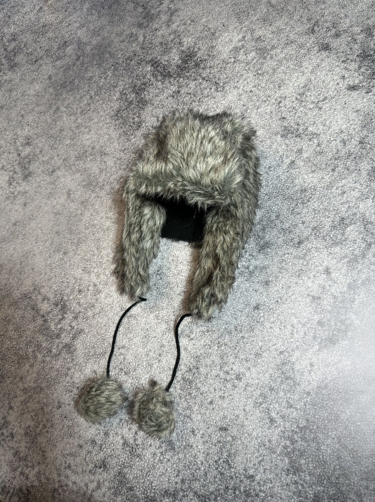 Other Y2K Mohair Ushanka Hat Rare Streetwear Fur Fuzzy Alt Casual Size ONE SIZE - 1 Thumbnail
