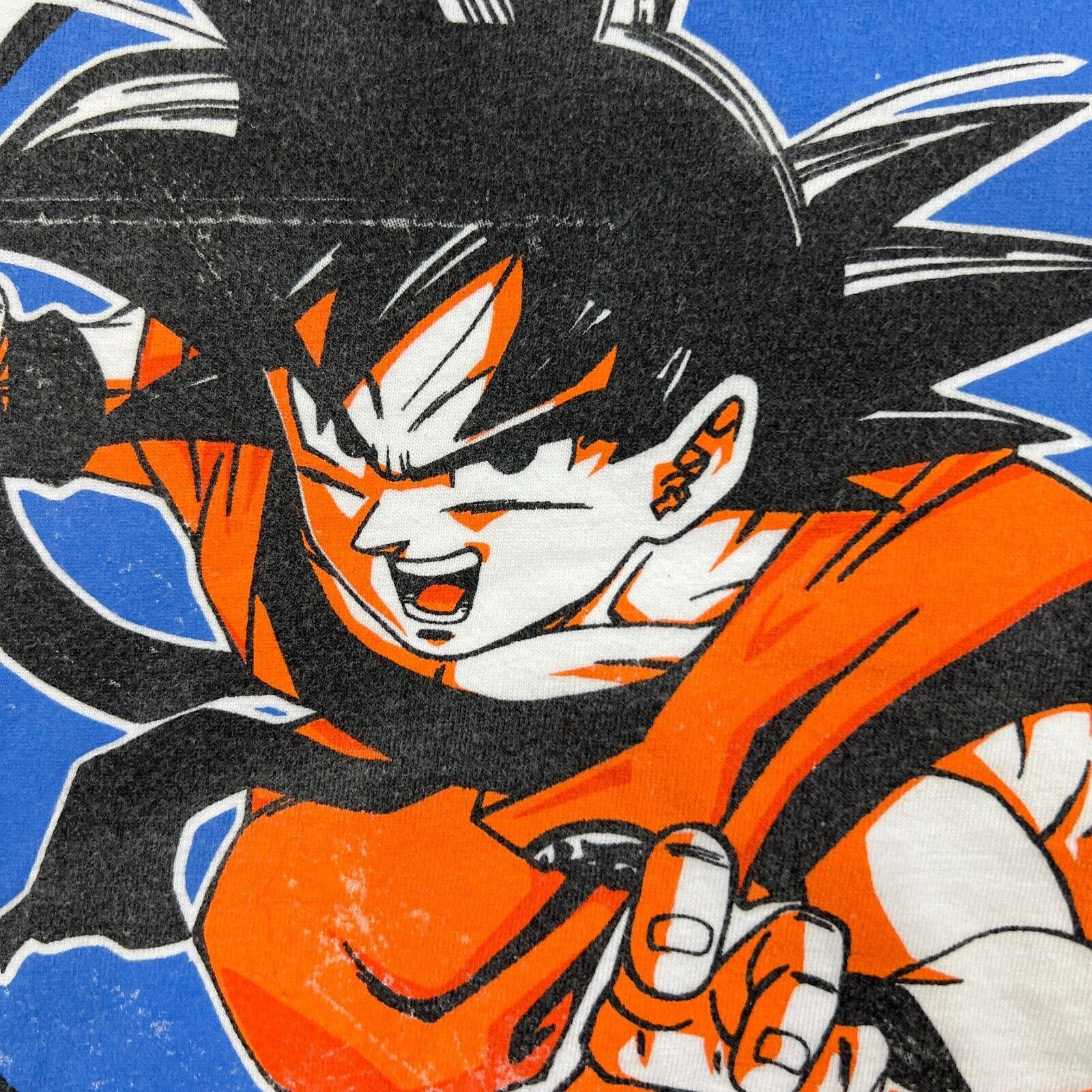 Anime × Cartoon Network × Vintage Vintage Dragon Ball Z Large White Goku Bird Studio Anime Tee Size US L / EU 52-54 / 3 - 3 Thumbnail