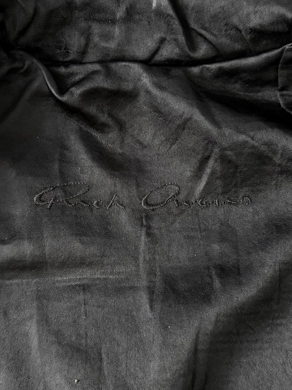 Rick Owens Rick Owens Black Naska Leather Jacket Size US XS / EU 42 / 0 - 6 Thumbnail
