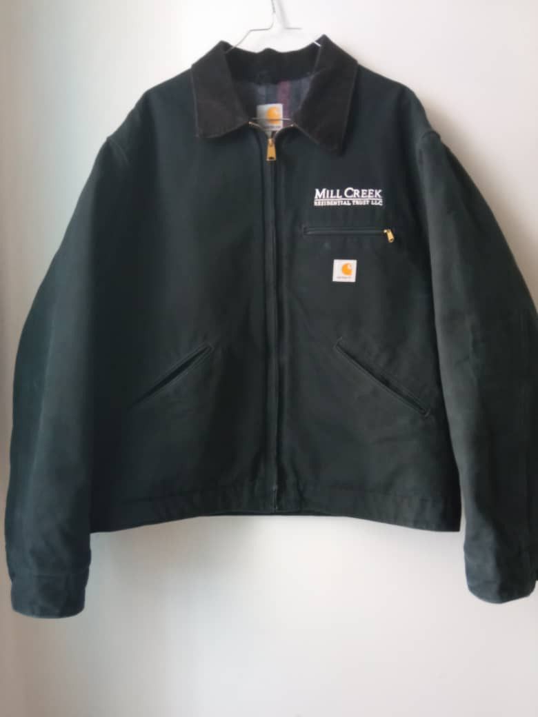 Carhartt Carhartt Detroit Jacket Blanket-Lined “Navy” J001 BLK USA Size US XL / EU 56 / 4 - 1 Thumbnail