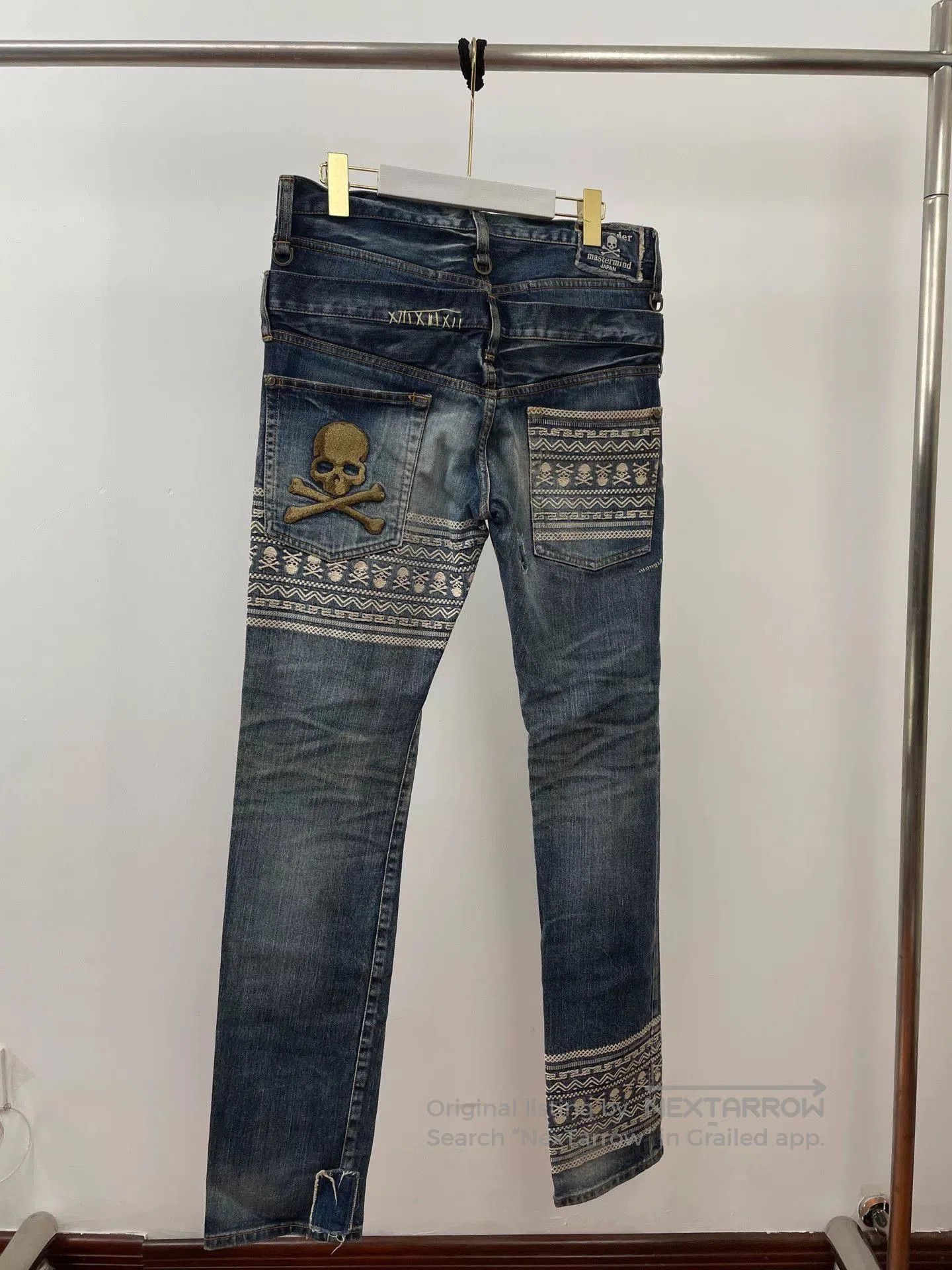 Mastermind Japan mastermind japan MMJ Ethnic Embroidery Jeans. Size US 30 / EU 46 - 2 Thumbnail