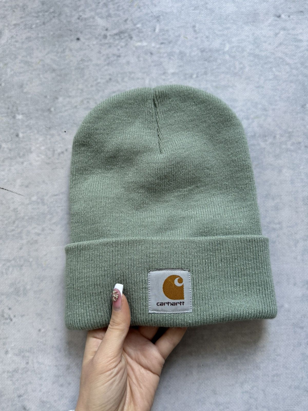 Carhartt × Vintage Carhartt awesome beanie🍀 Size ONE SIZE - 6 Thumbnail