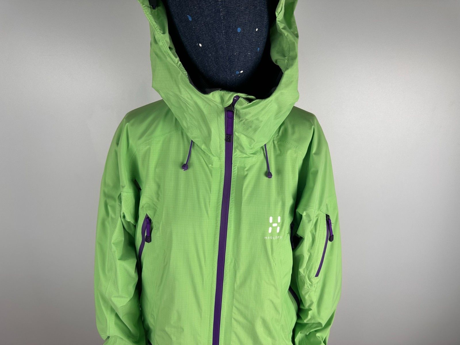 Haglofs Haglofs Chute Gore Tex Ski Jacket Women Green Purple Size M Size M / US 6-8 / IT 42-44 - 4 Thumbnail