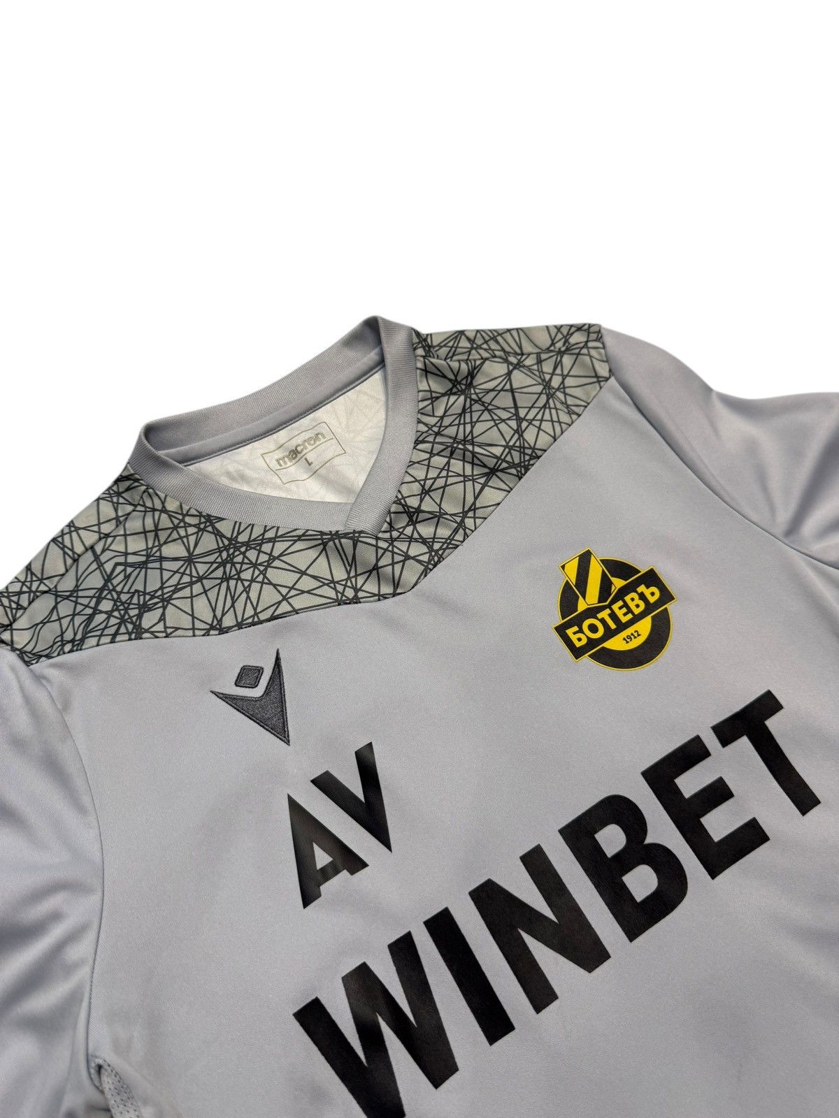 Macron Macron Botev Plovdiv jersey match issue Size US L / EU 52-54 / 3 - 2 Thumbnail
