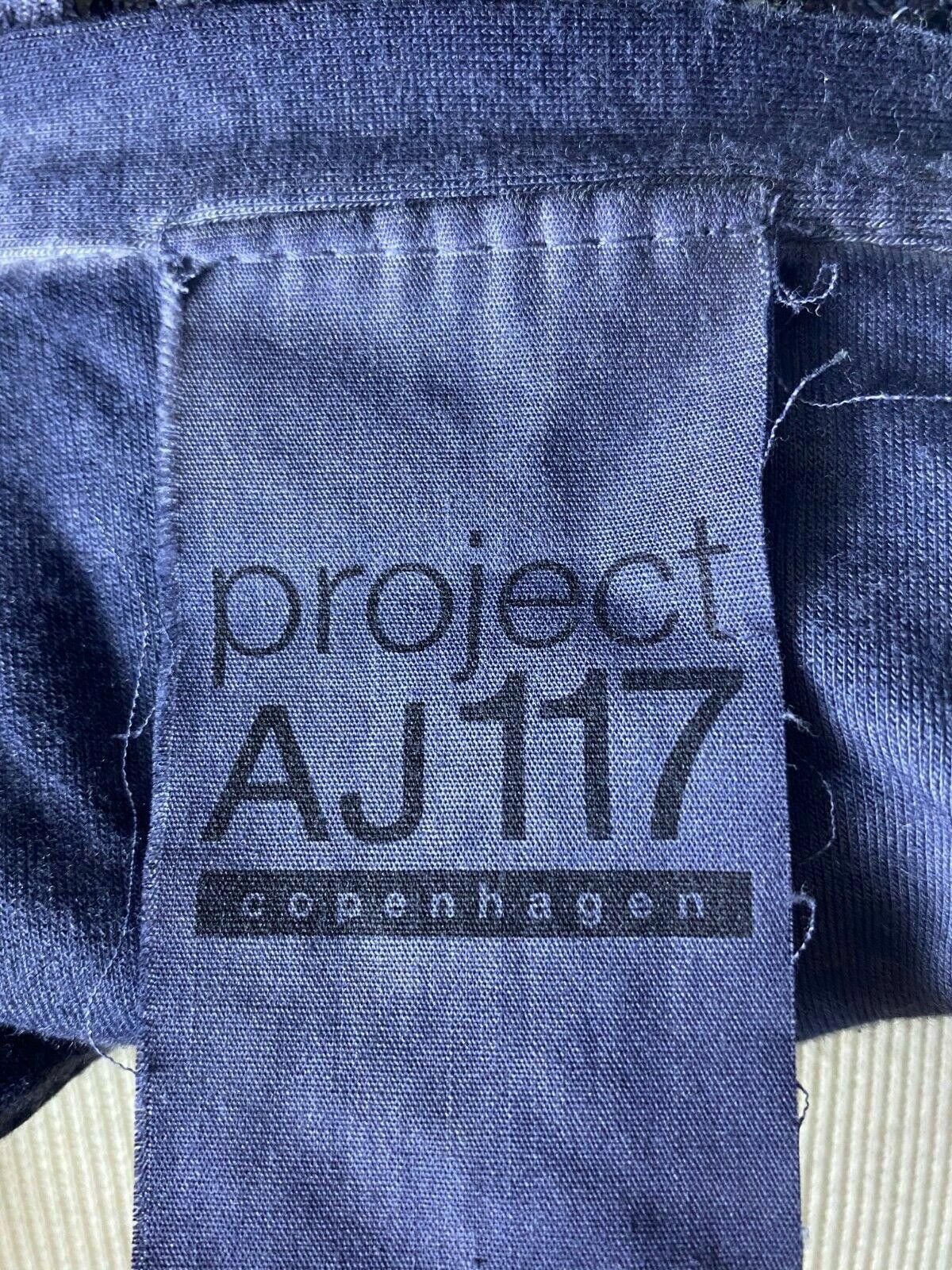 Designer Project AJ 117 Blue Floral Mesh Blouse Sweater Size XL Size XL / US 12-14 / IT 48-50 - 9 Thumbnail