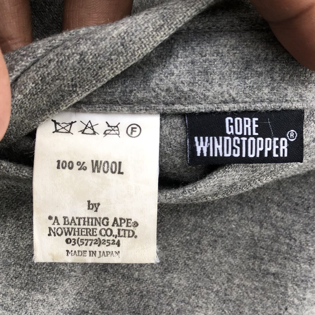 Bape Bape Nigo Gore Windstopper Swing Top Drizzler Wool Jacket Size US M / EU 48-50 / 2 - 24 Thumbnail