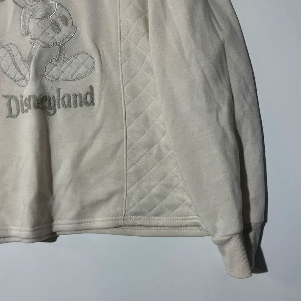 Disney Disney Embroidered Mickey Mouse Cream Crew Neck Pullover Sweater Women's XL Cardigan Gray Crewneck Pullover Disney Crewneck Womens XL Size XL / US 12-14 / IT 48-50 - 3 Thumbnail