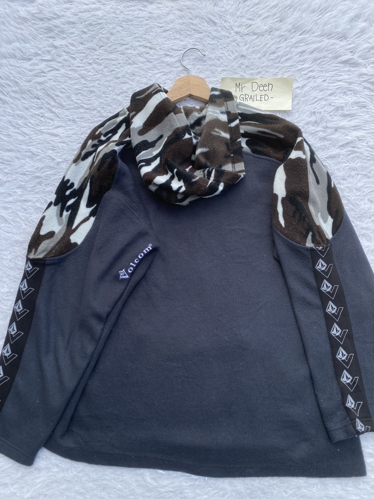 Volcom Rare Volcom Fleece Grey Hoodie Size US L / EU 52-54 / 3 - 20 Thumbnail