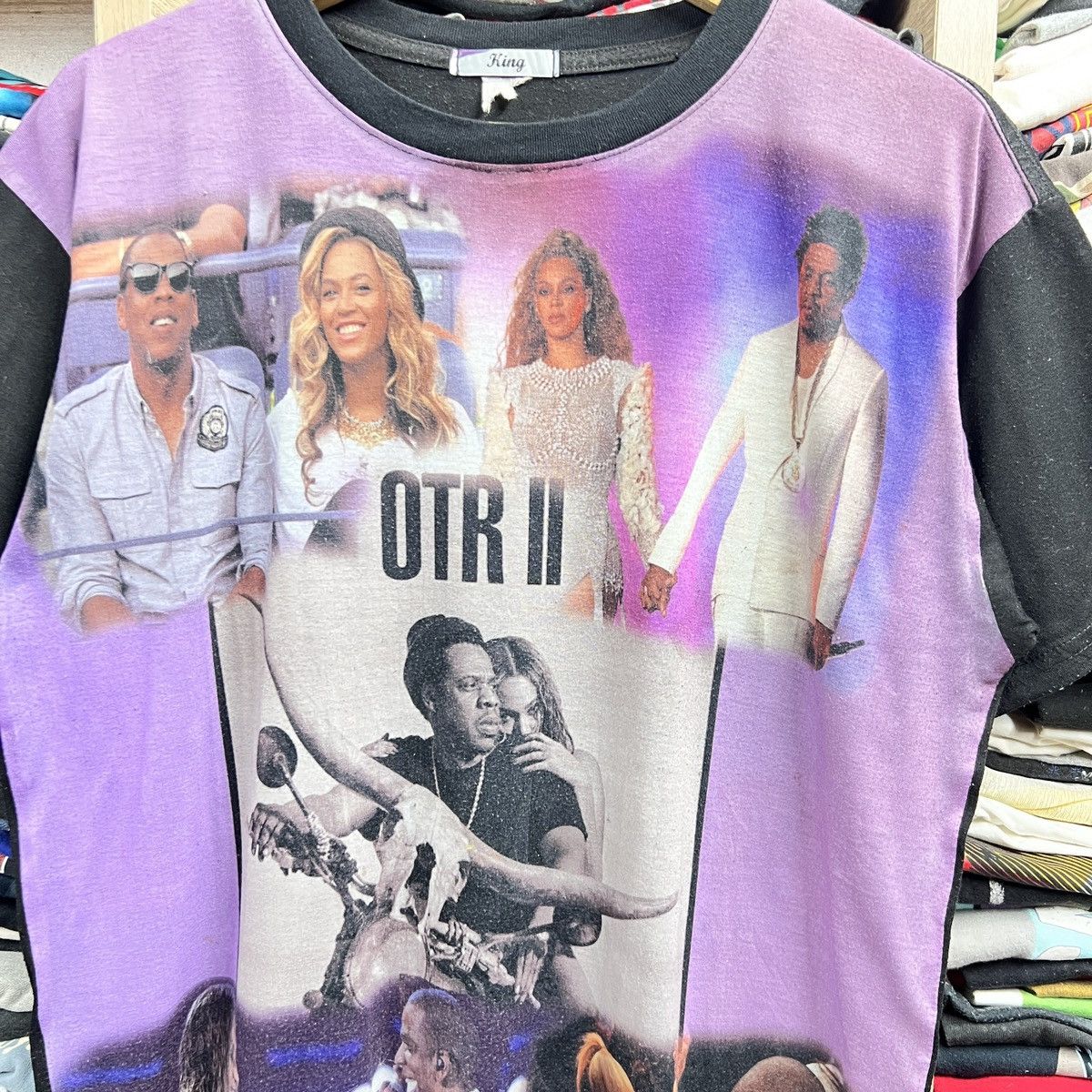 Band Tees JAY Z ON THE RUN II FULLPRINT TEE Size US L / EU 52-54 / 3 - 2 Thumbnail