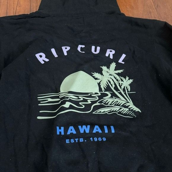 Rip Curl NWT RIP CURL MAHALO FLEECE BLACKK HOODIE SZ SMALL S Size US S / EU 44-46 / 1 - 2 Thumbnail