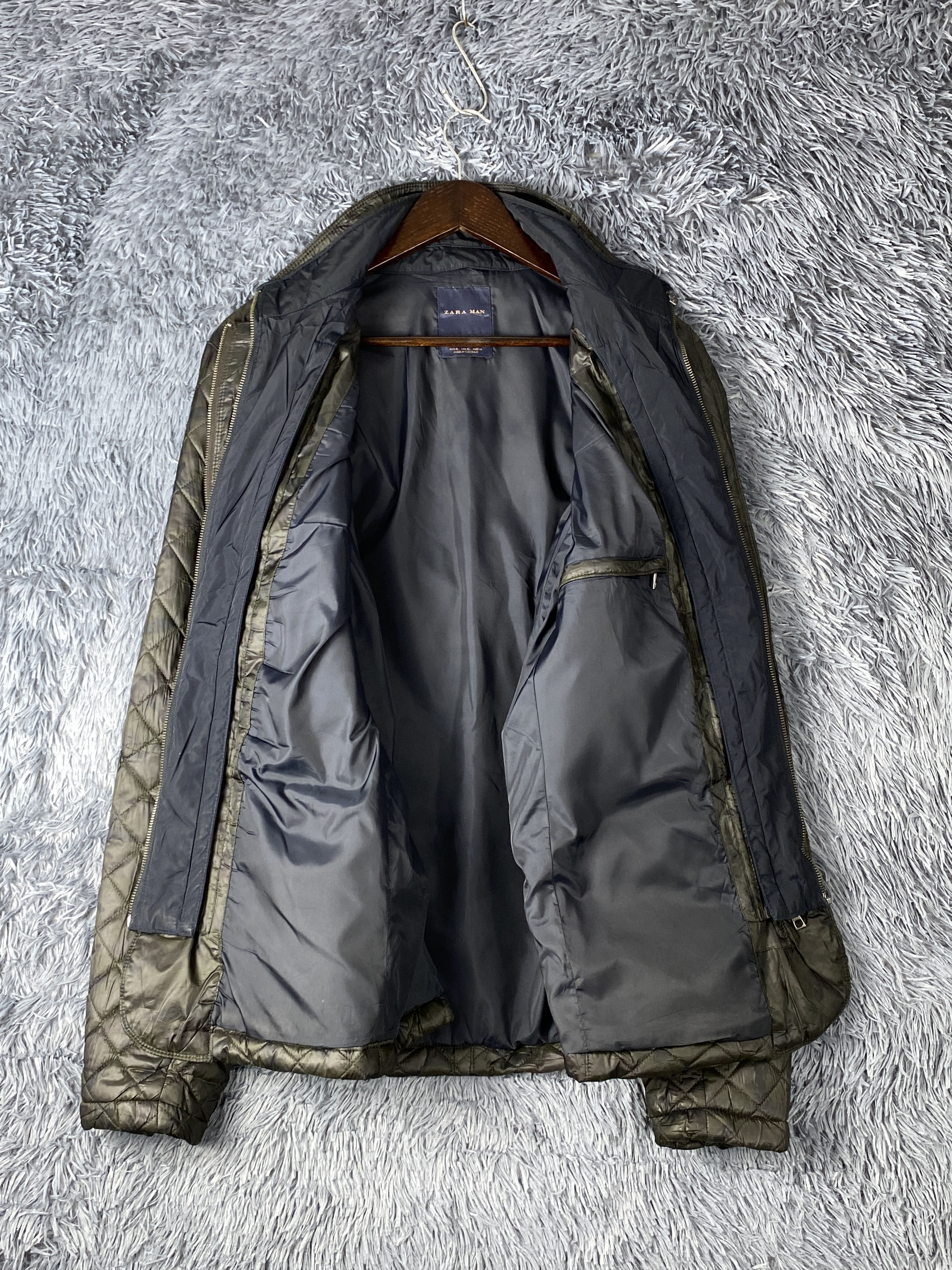 Zara Zara Man Quilted Camo Jacket Size US M / EU 48-50 / 2 - 9 Thumbnail