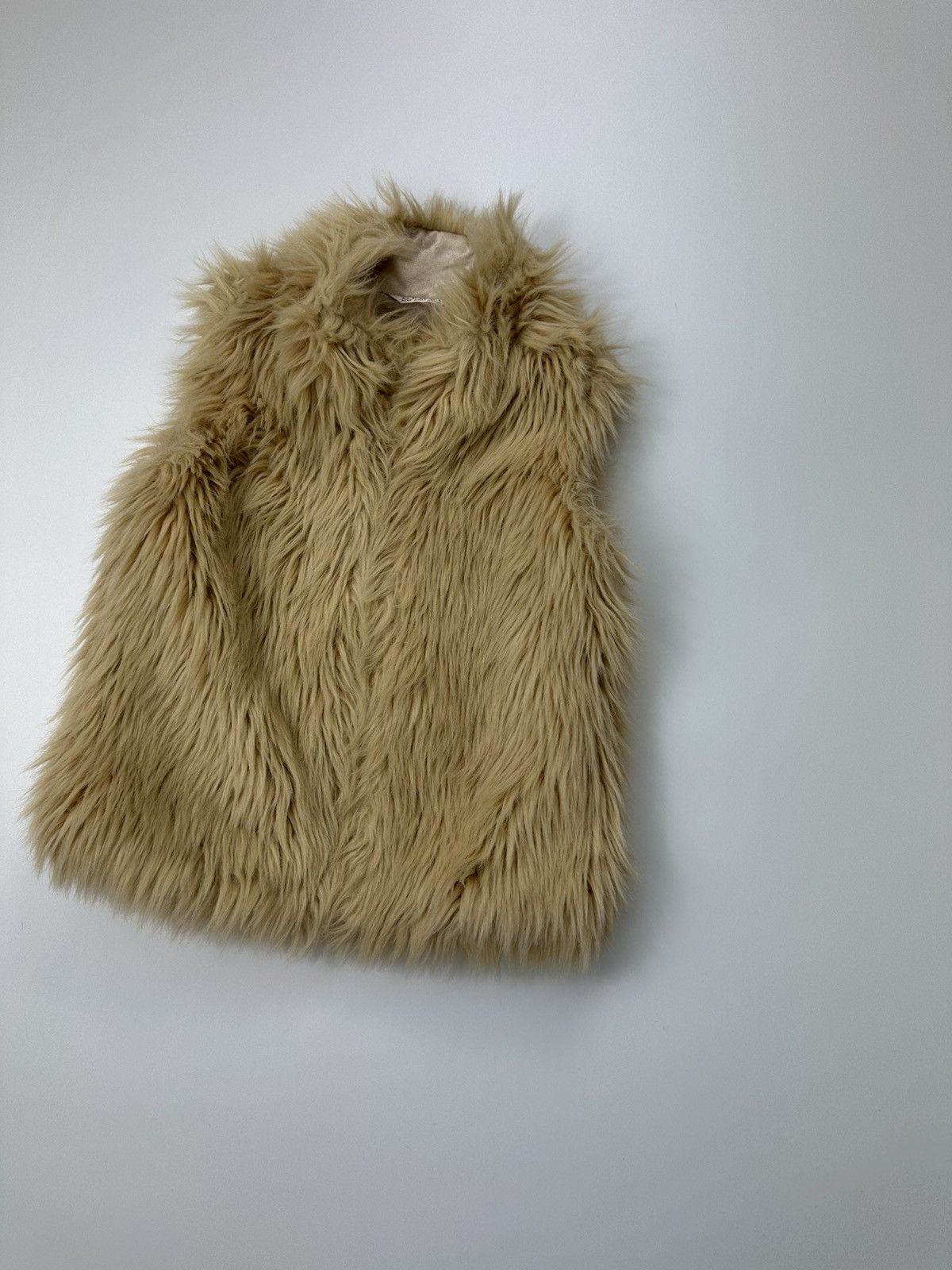 George George Faux Fur Vest Zip Women's Size S / US 4 / IT 40 - 4 Thumbnail