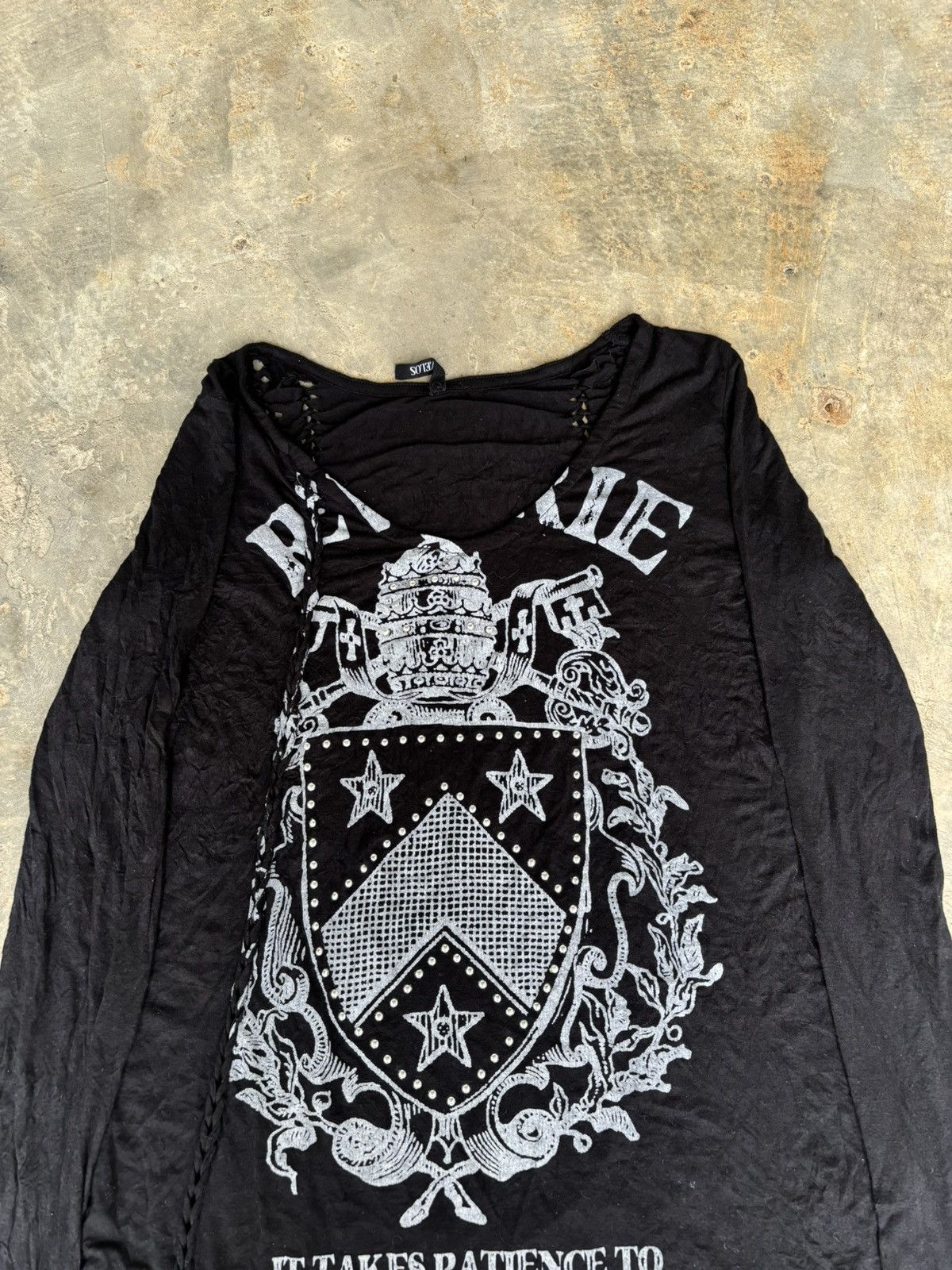 If Six Was Nine Y2k Zelos Ifsixwasnine Lgb Punk Style Longslevee Size ONE SIZE - 2 Thumbnail