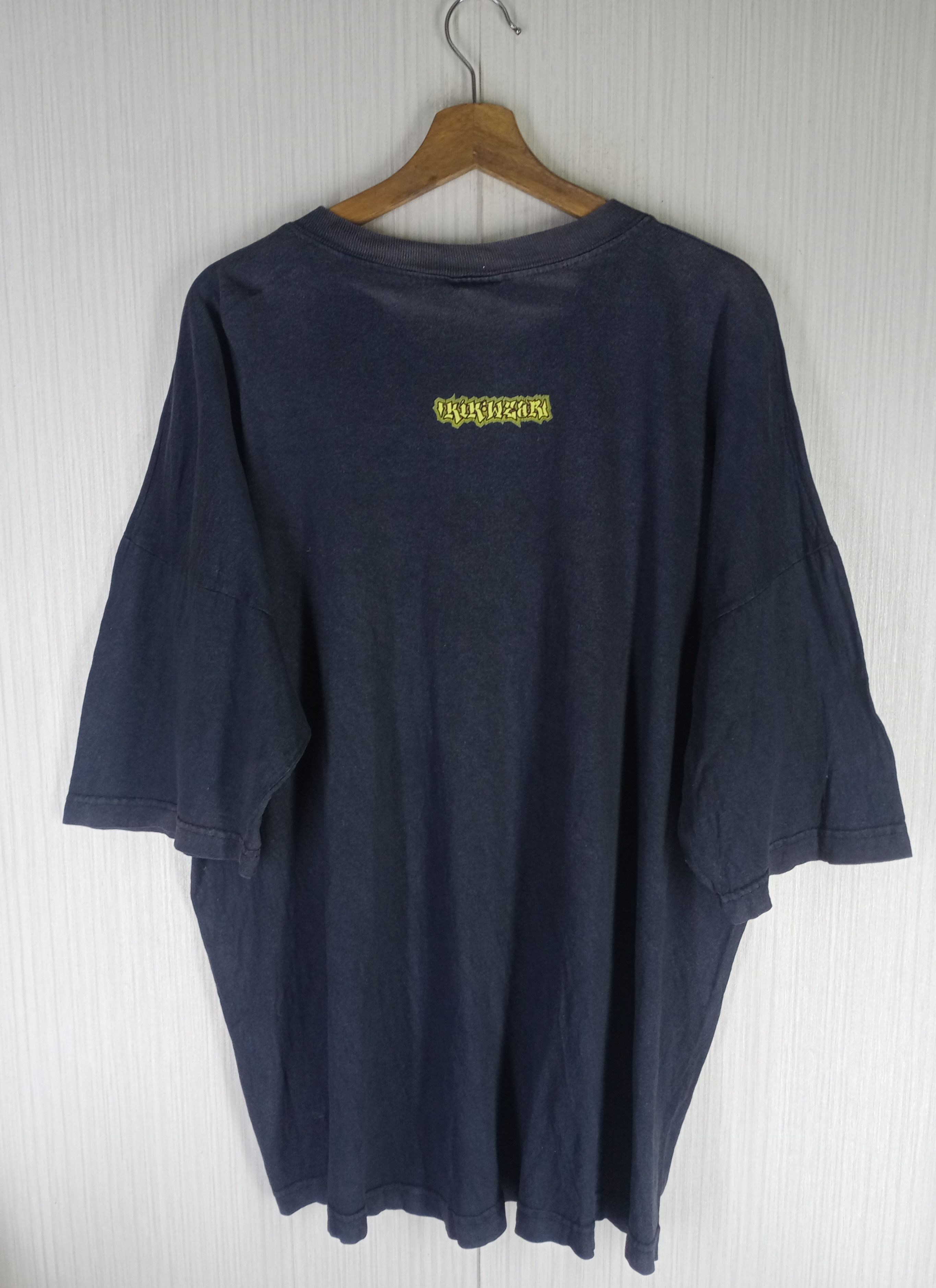 Rap Tees RARE VINTAGE KIK WEAR SKATE HIP HOP TSHIRT Size US XL / EU 56 / 4 - 8 Thumbnail