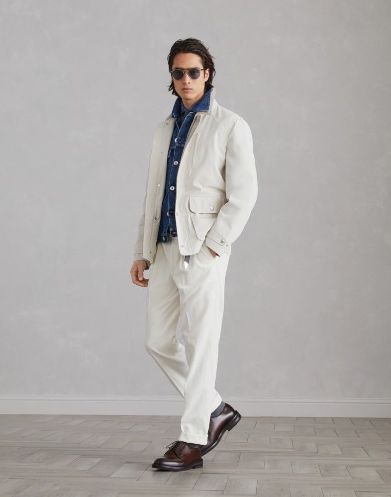 Brunello Cucinelli o1w1db10825 Shirt in Blue Size US L / EU 52-54 / 3 - 5 Thumbnail