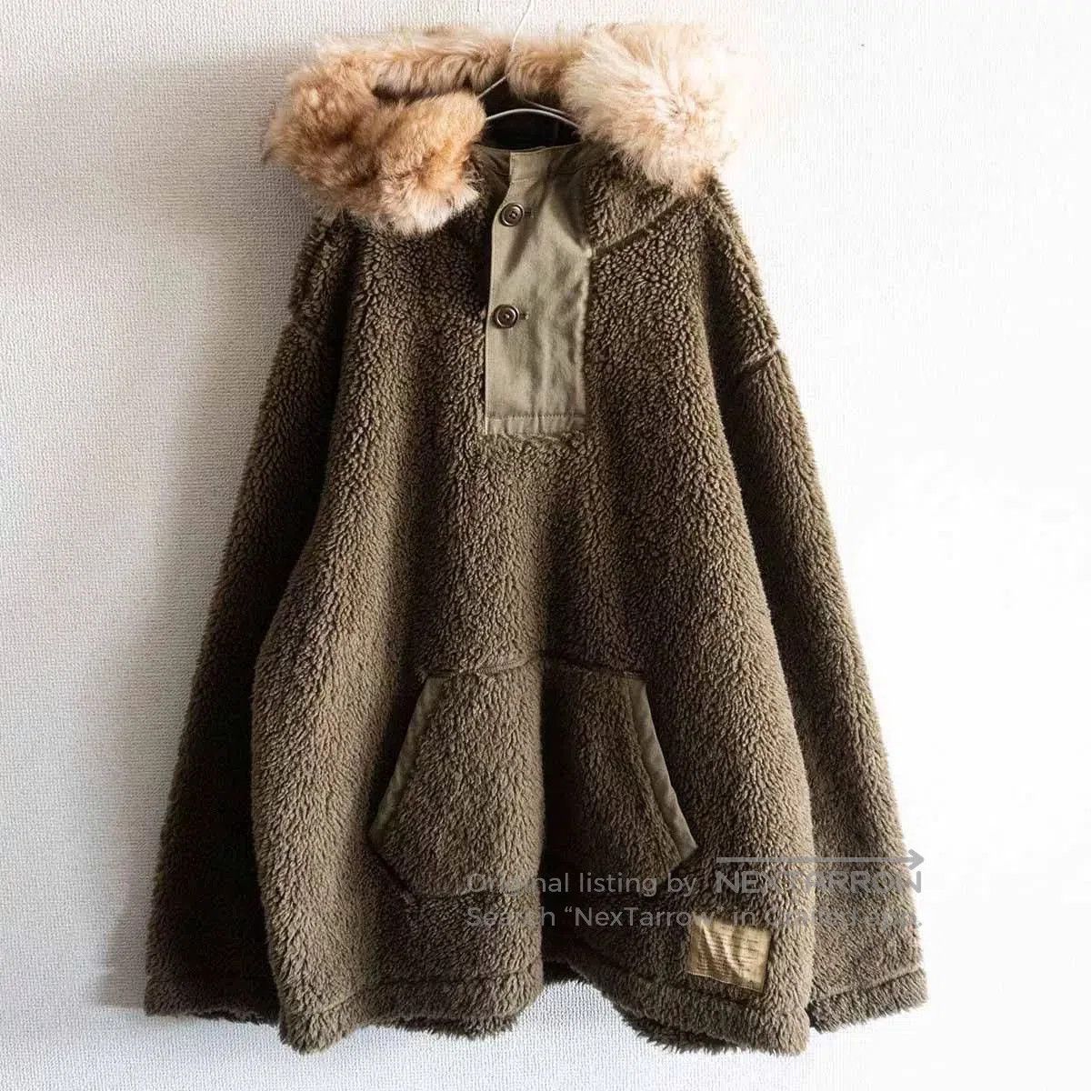 RRL Ralph Lauren double rl rrl m43 pile hood jacket parka. Size US L / EU 52-54 / 3 - 2 Thumbnail