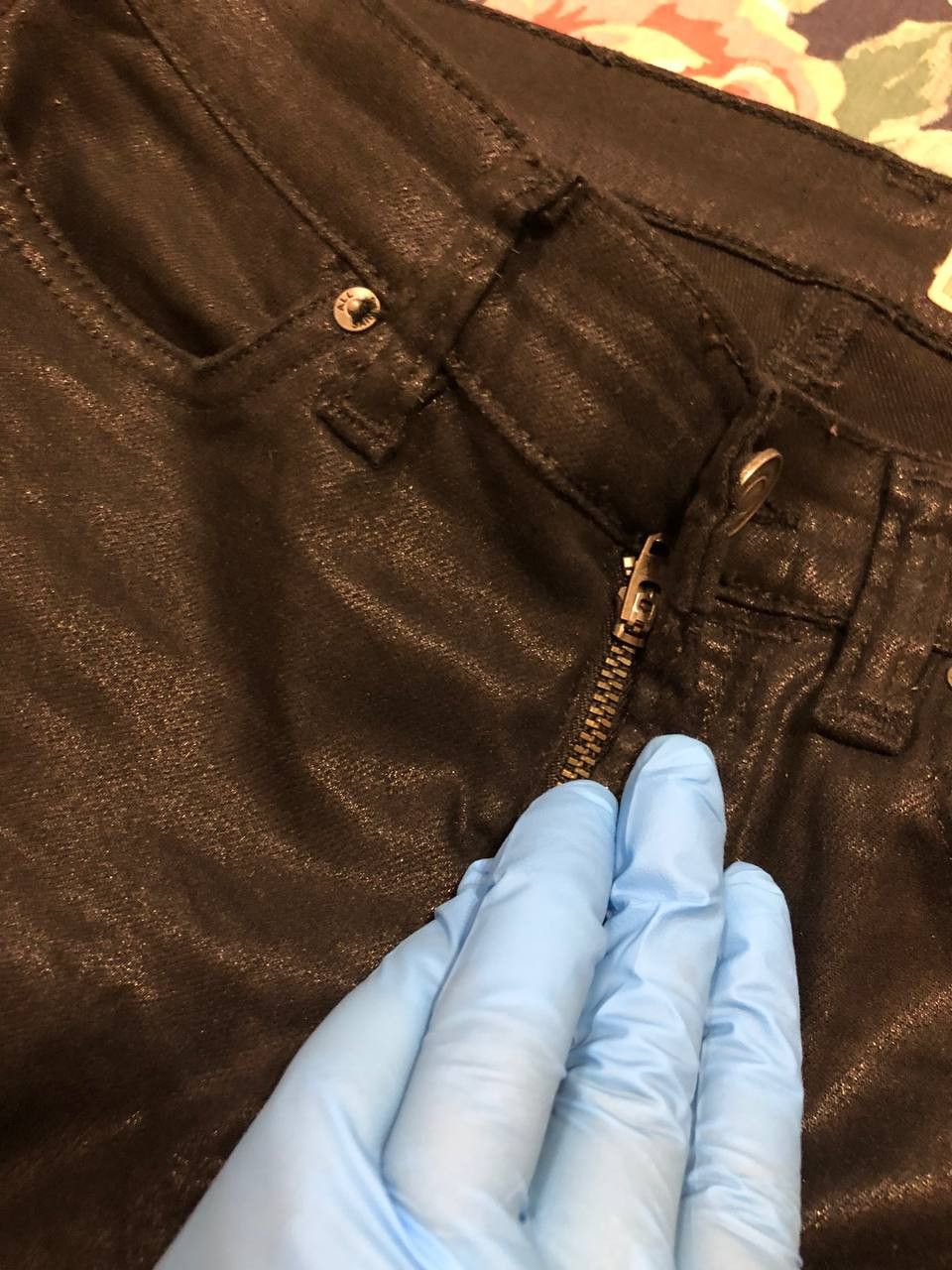 Allsaints jeans pants Y2K Allsaints vintage LOW RISE CROPPED SKINNY Size 25" / US 0 / IT 36 - 8 Thumbnail