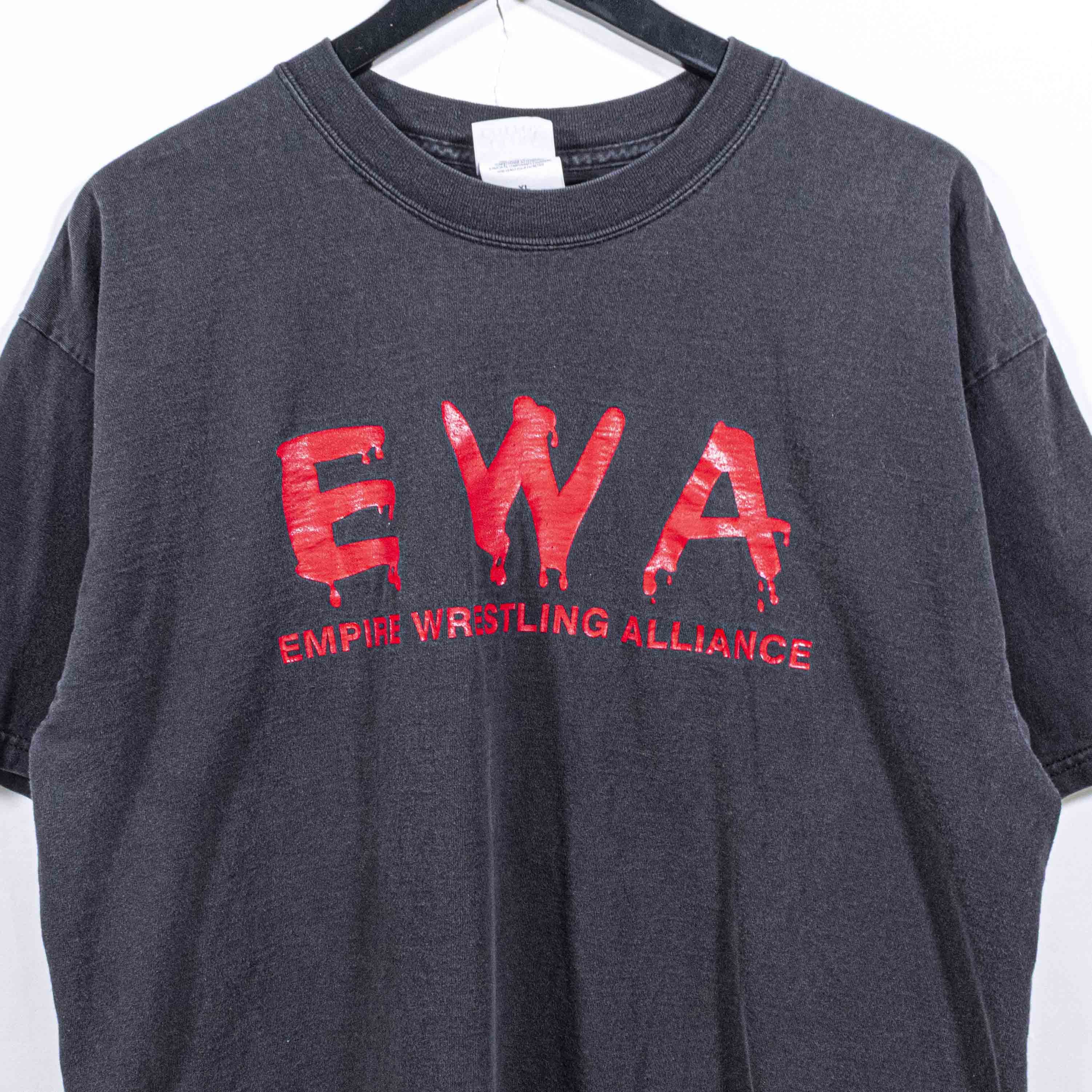 Vintage EWA Empire Wrestling Alliance T-Shirt XL Y2K Sun Faded Size US XL / EU 56 / 4 - 4 Thumbnail