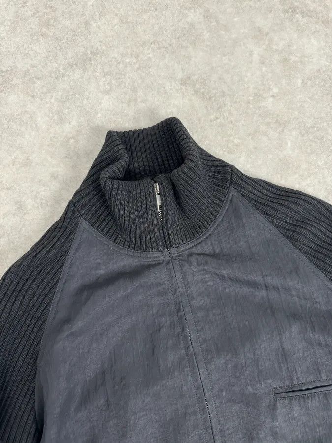 Marc Jacobs AW2010 Marc Jacobs Black Wool Hybrid Zip-up Jacket Size US S / EU 44-46 / 1 - 5 Thumbnail
